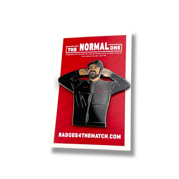 Jurgen Klopp - The Normal One Football Icon Pin Badge