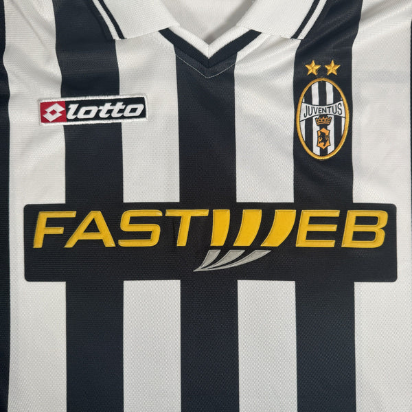 Juventus 2001/2002 Home Football Shirt XL