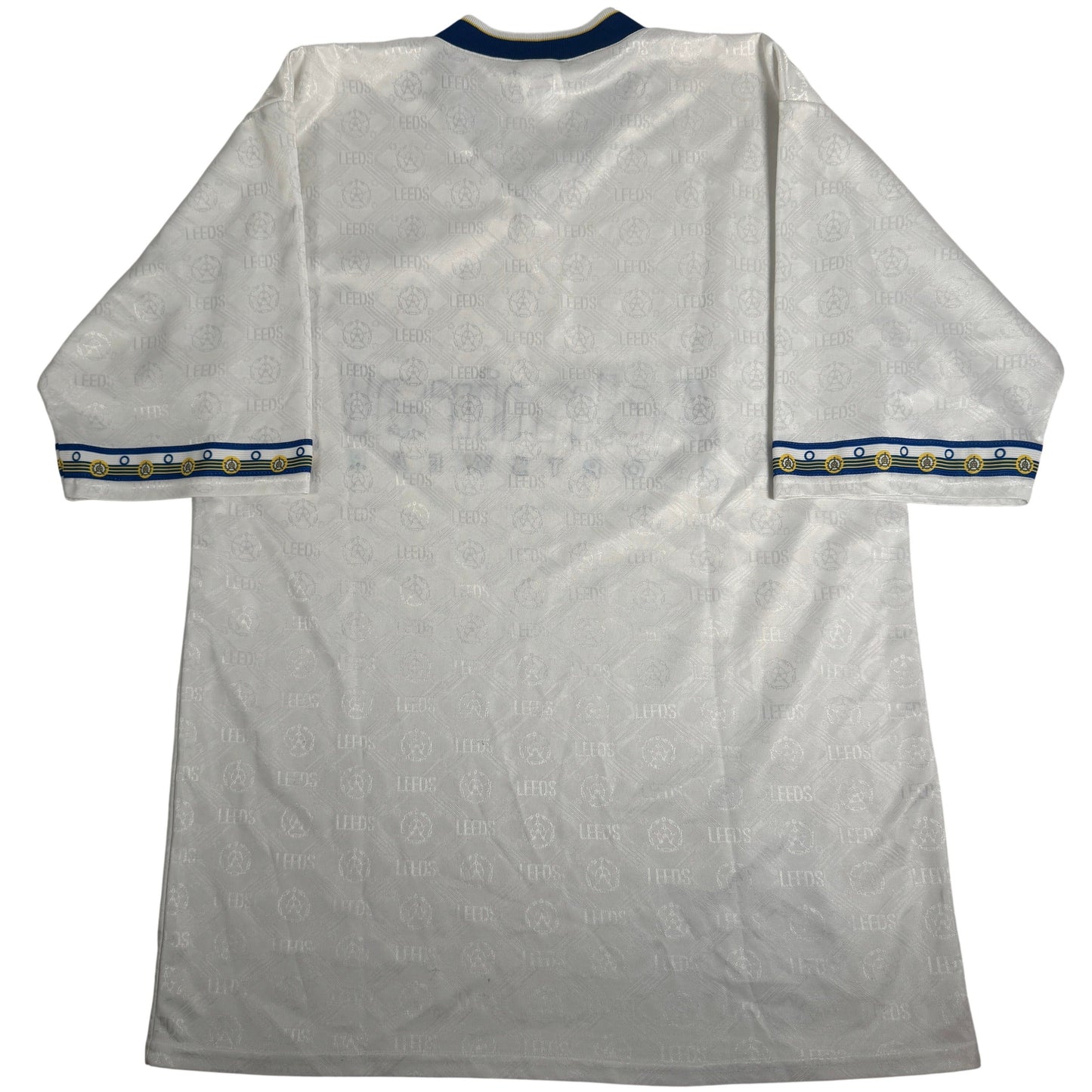 Leeds United 1992/1993 Home Football Shirt Large