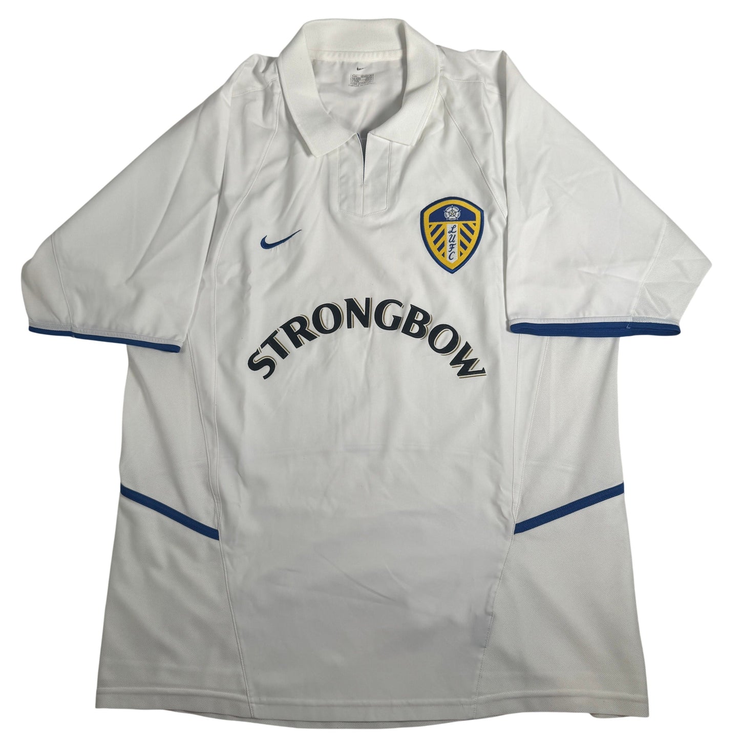 Leeds United 2002/2003 Home Football Shirt Large