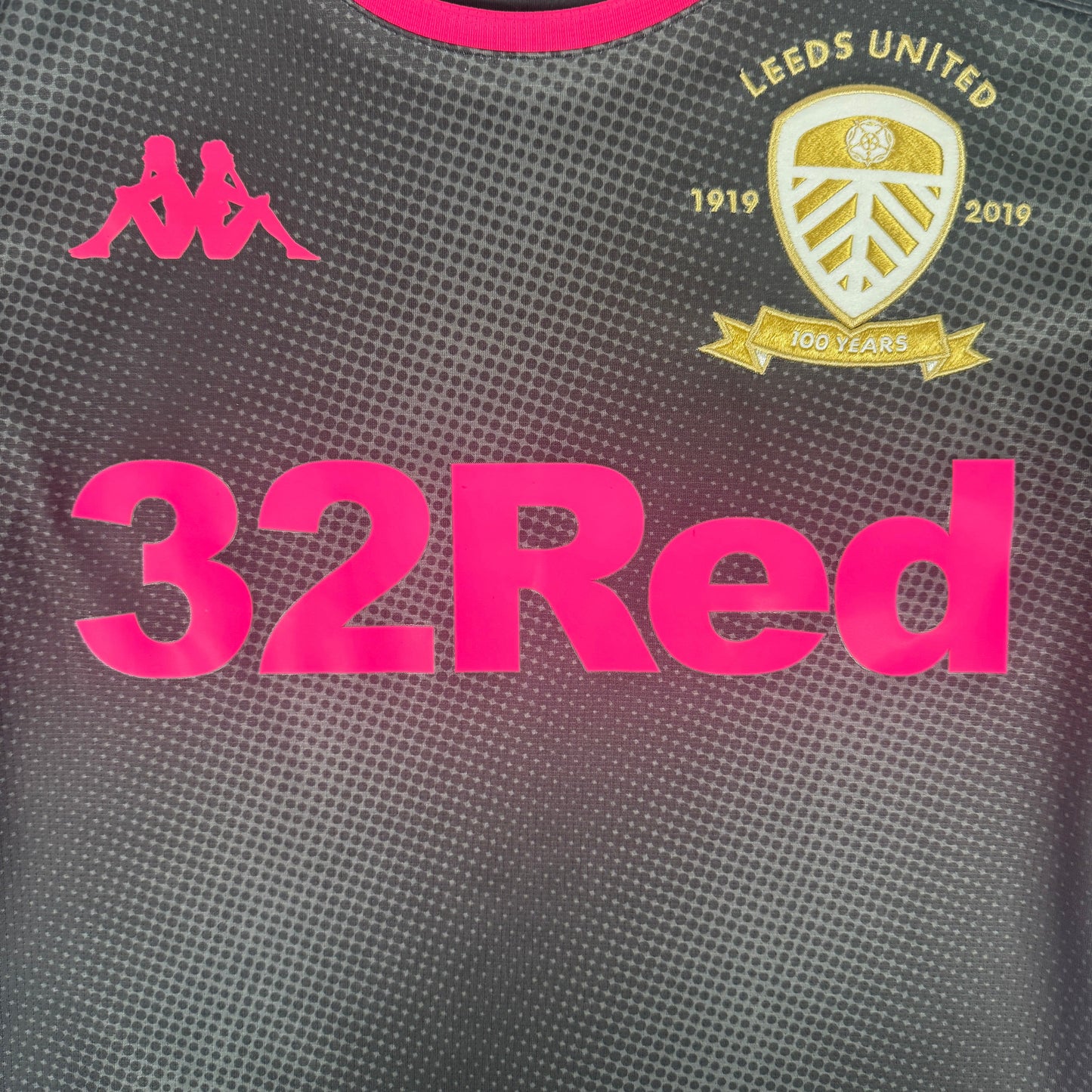 Leeds United 2019/2020 Away Centenary Football Shirt Small