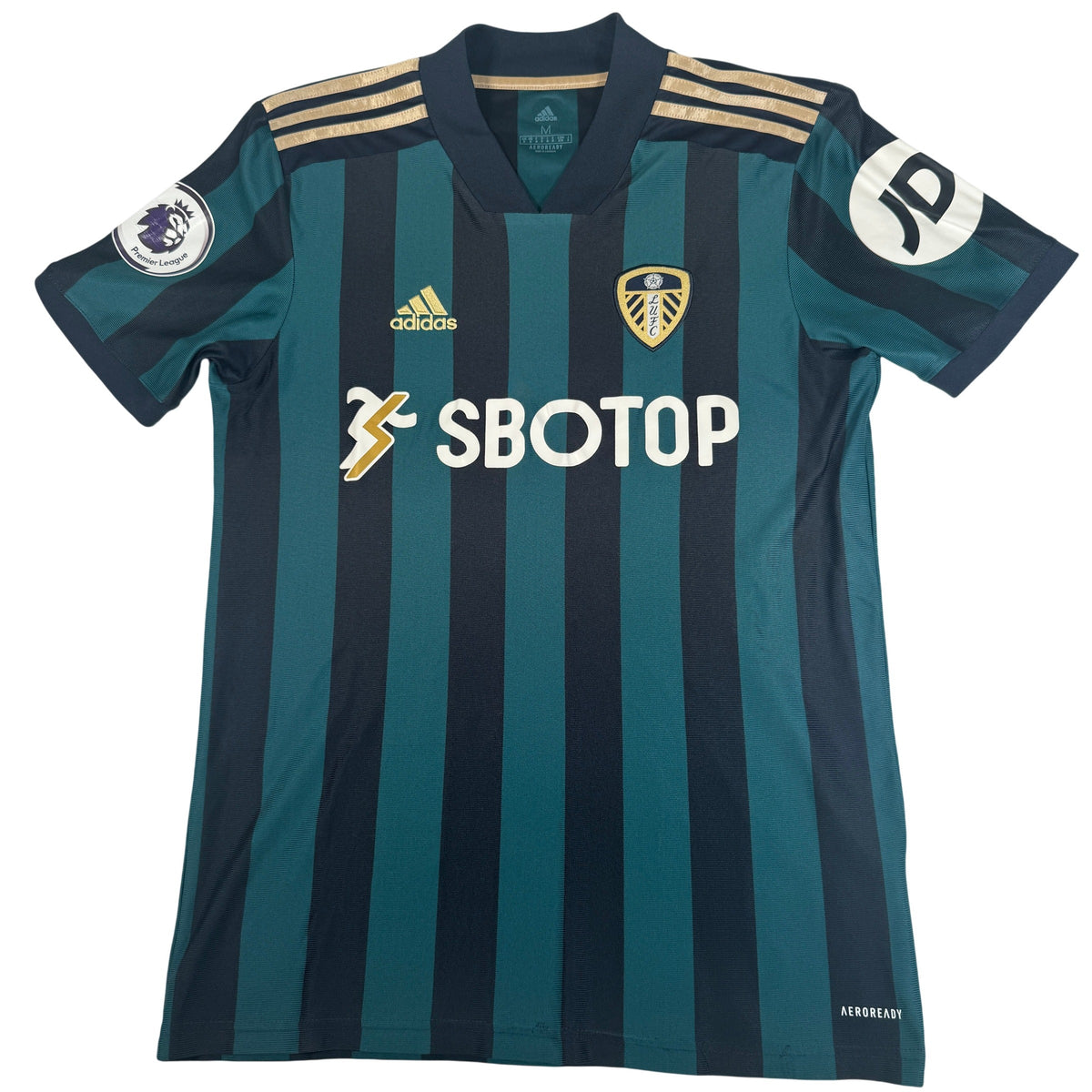 Leeds United 2020/2021 Away Football Shirt Medium