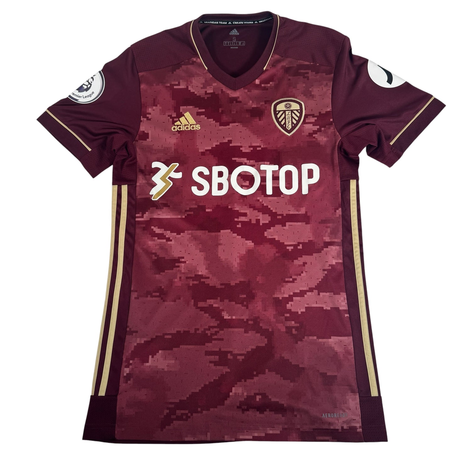 Leeds United 2020/2021 Third Football Shirt Small