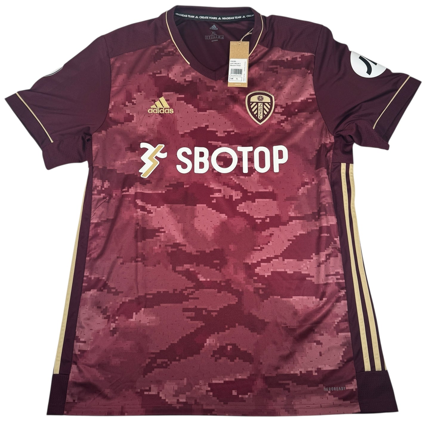 Leeds United 2020/2021 Third Football Shirt XL BNWT
