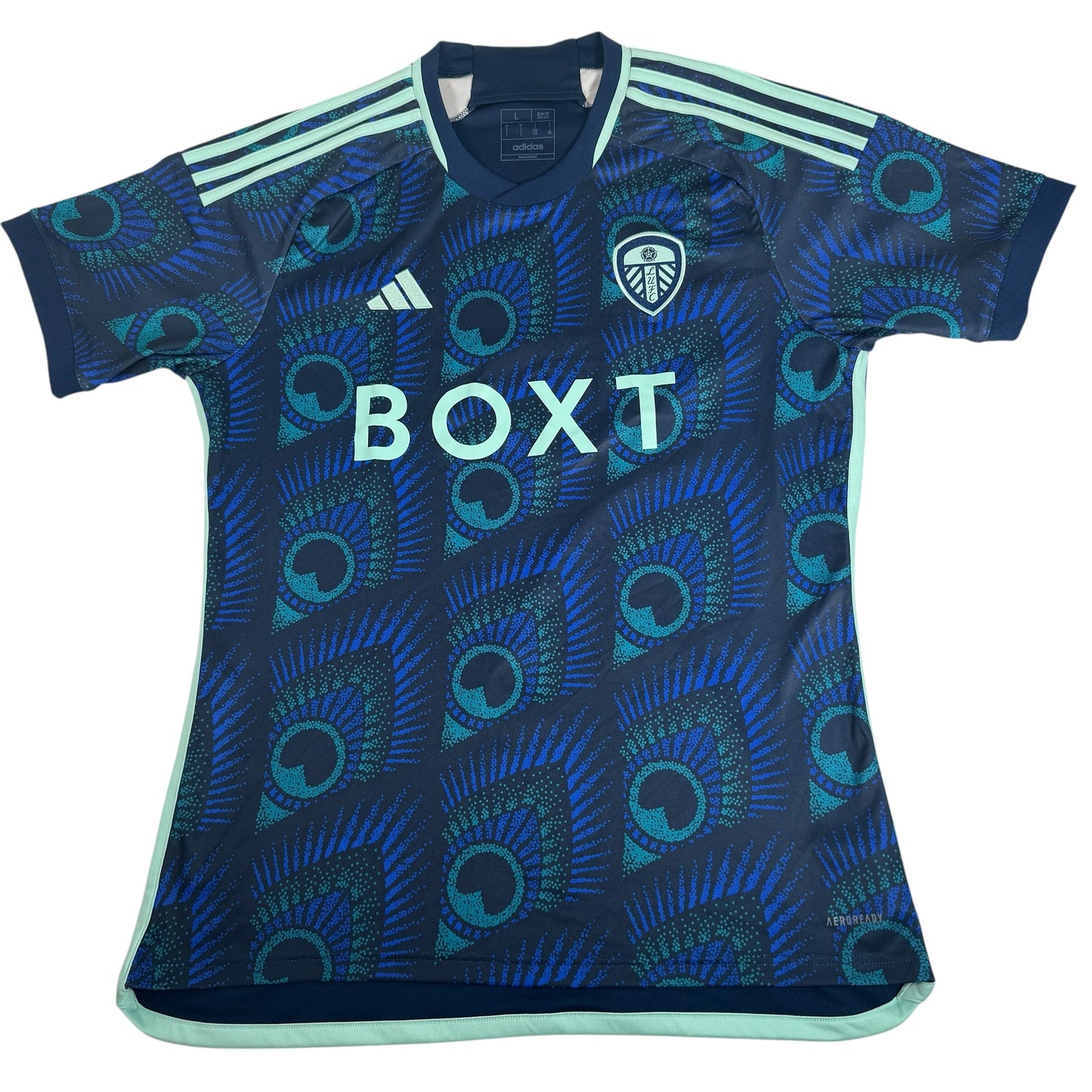 Leeds United 2023/2024 Away Football Shirt Large