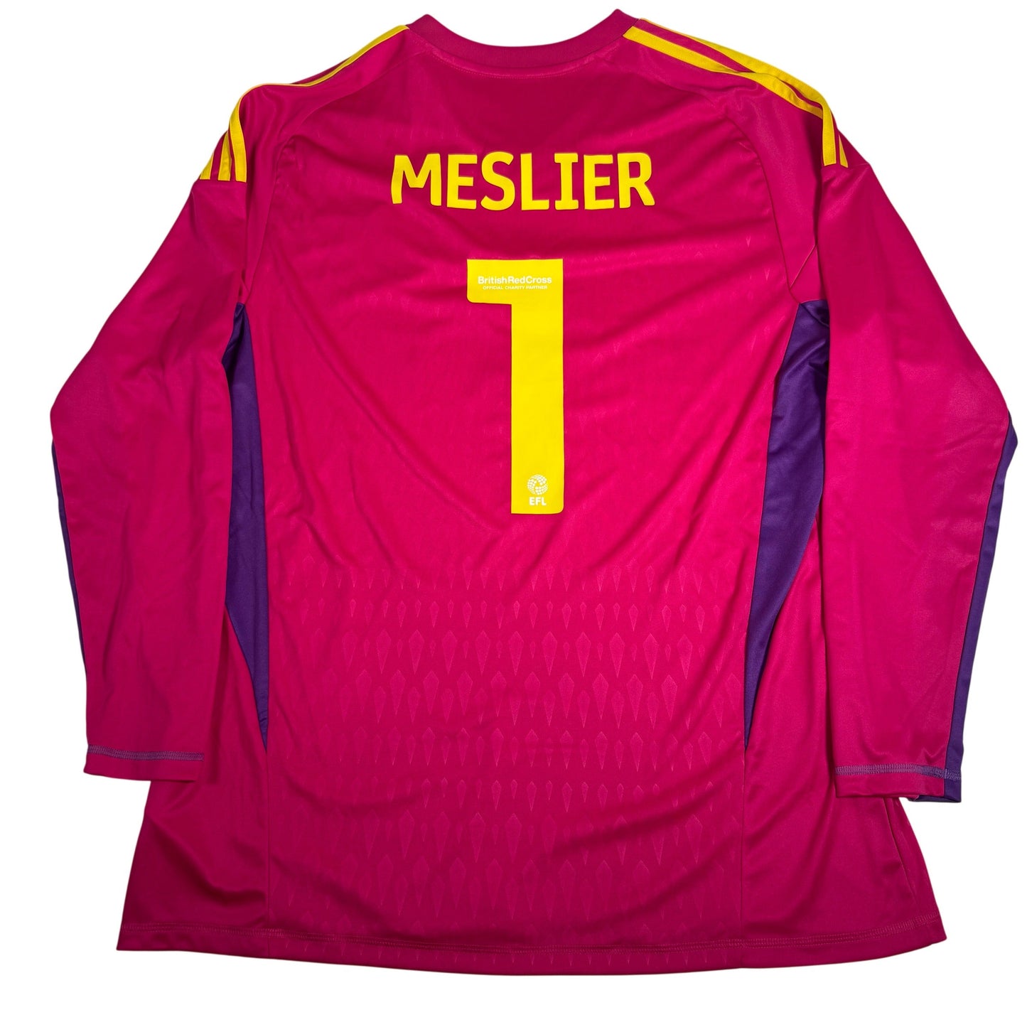 Meslier 1 Leeds United 2023/2024 Goalkeeper Long Sleeve Football Shirt XL