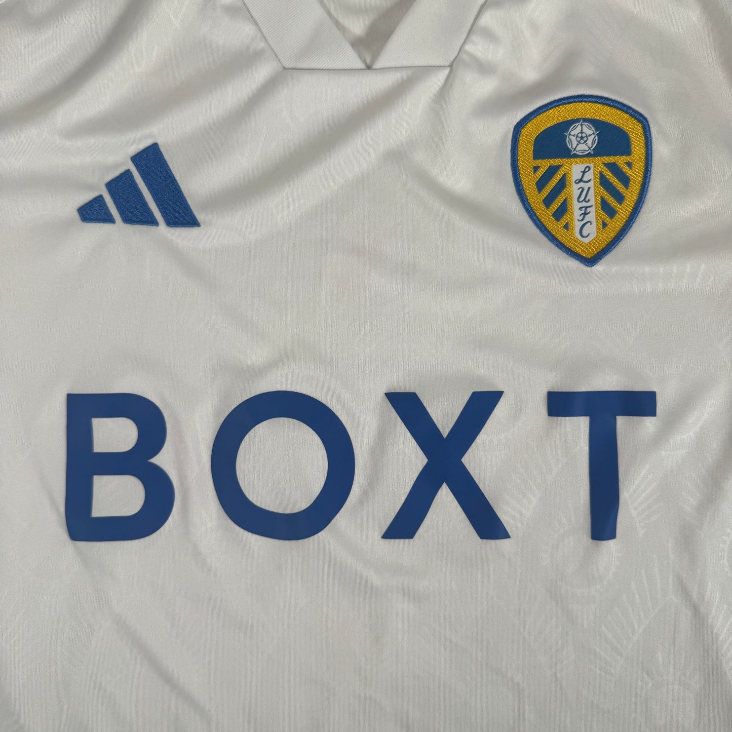 Leeds United 2023/2024 Home Football Shirt Medium