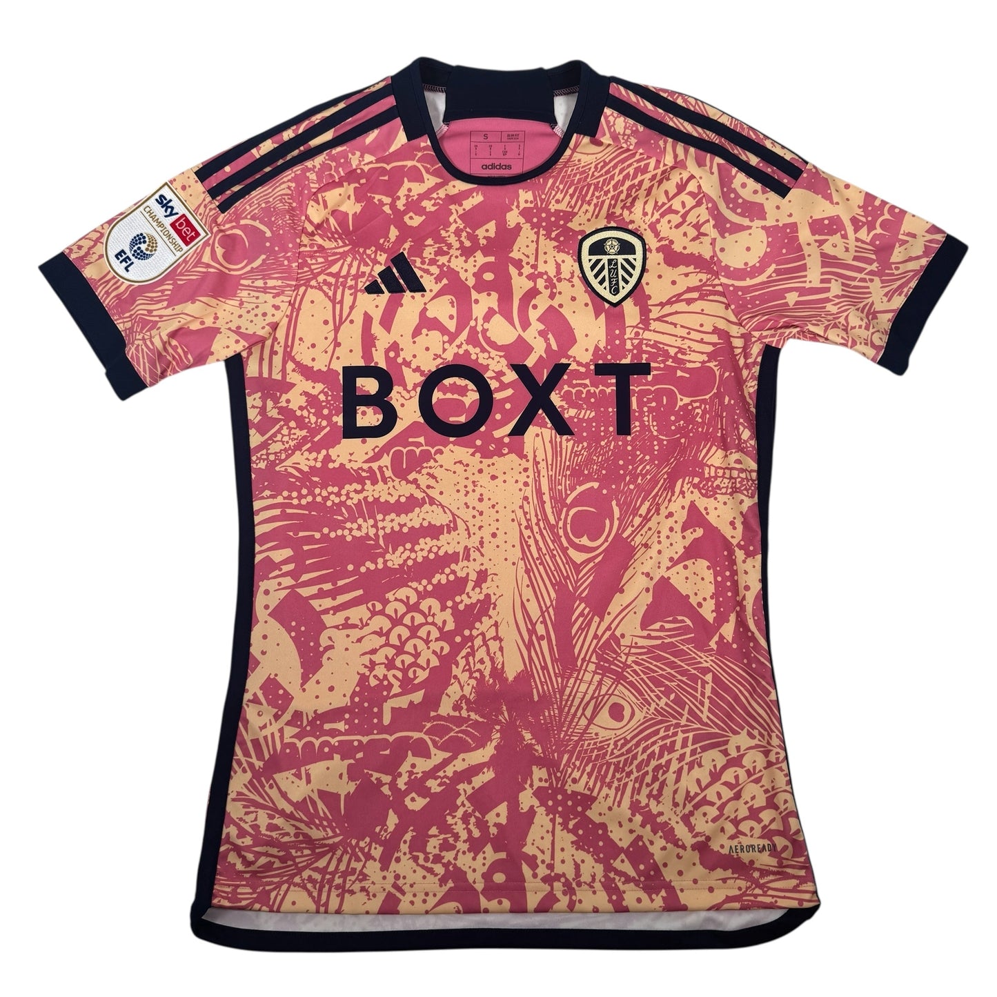 GRAY 22 Leeds United 2023/2024 Third Football Shirt Small