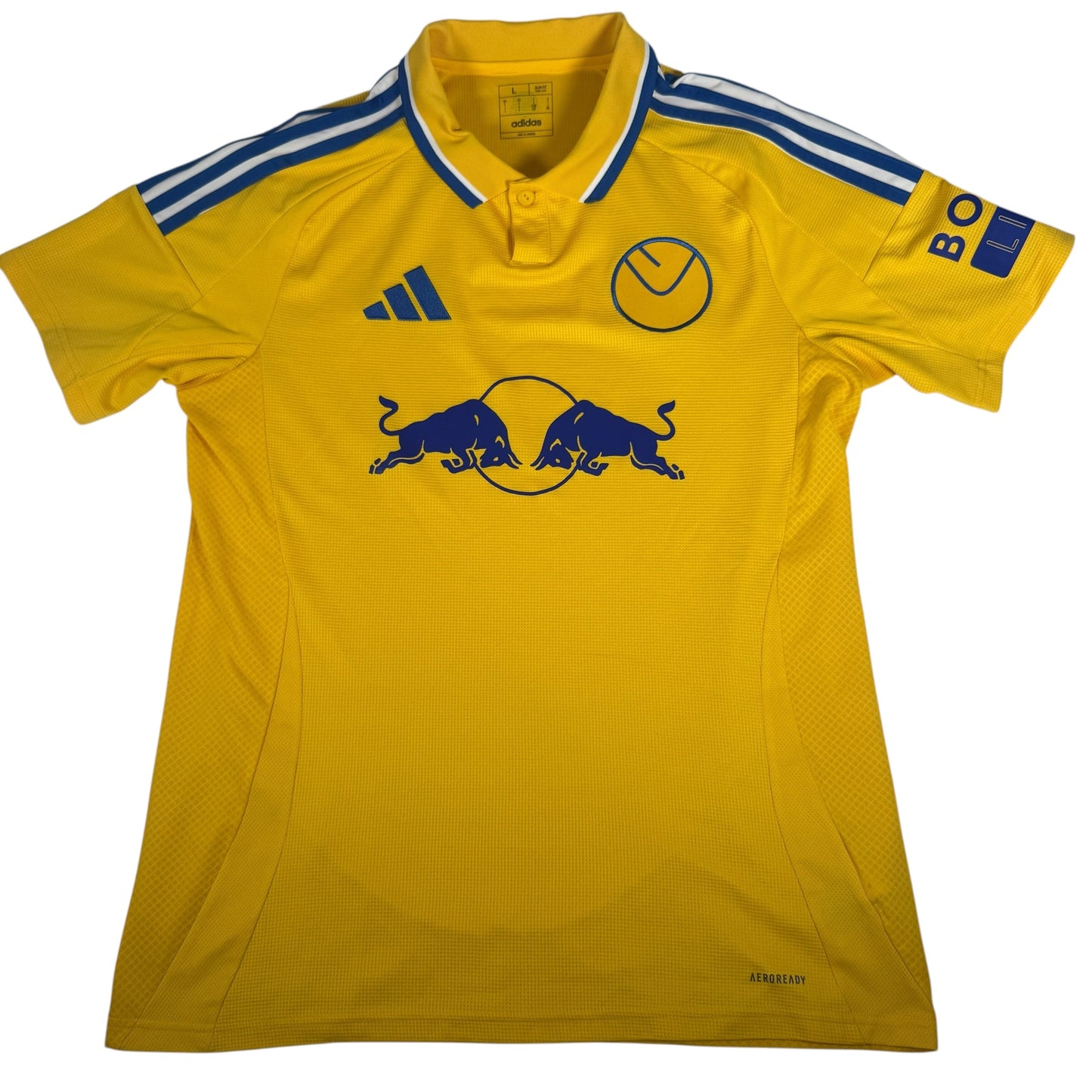 Leeds United 2024/2025 Away Football Shirt Large