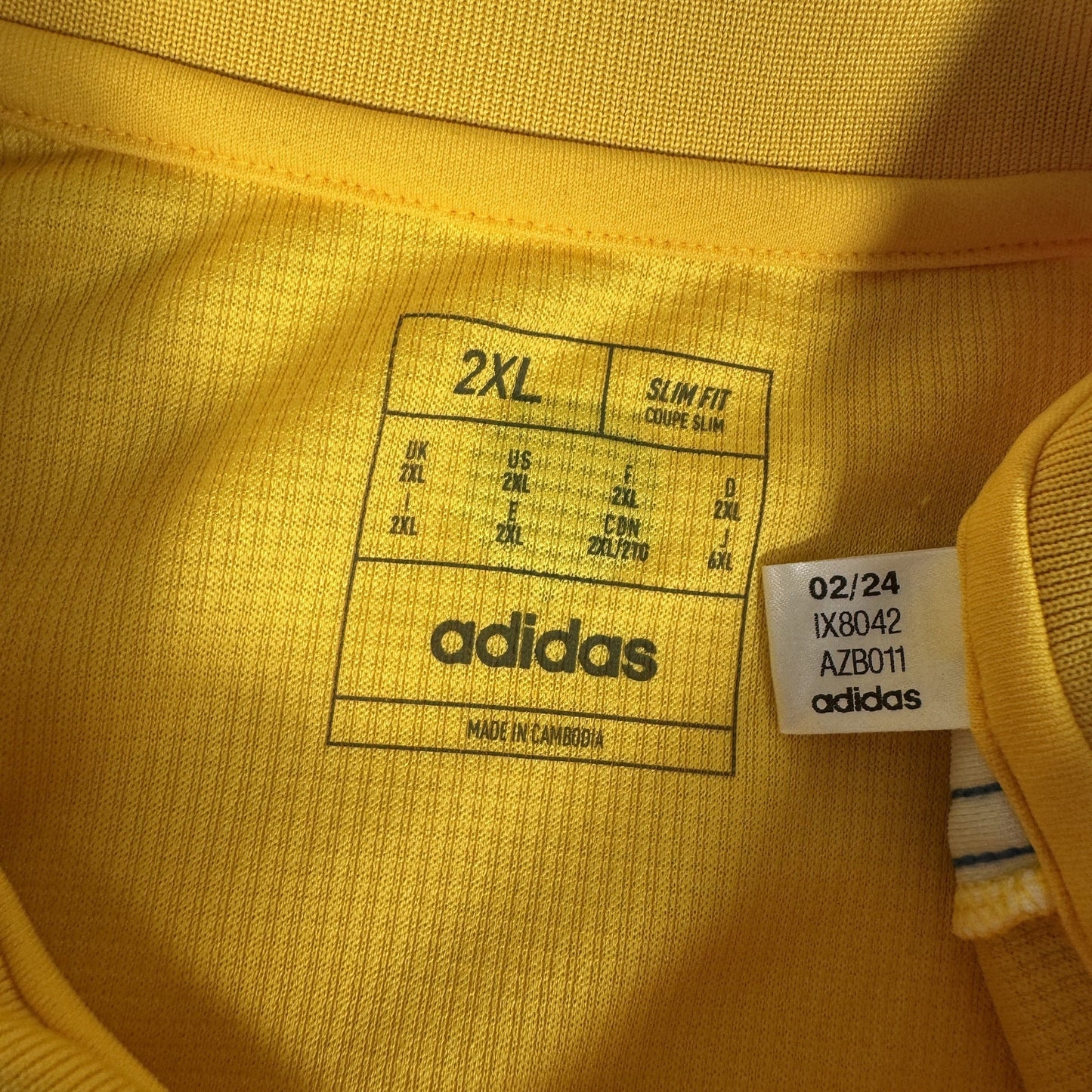 Leeds United 2024/2025 Away Football Shirt XXL