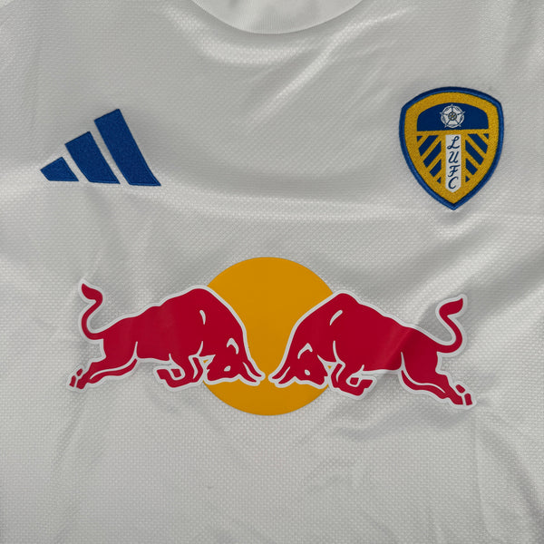 Leeds United 2024/2025 Home Football Shirt Large