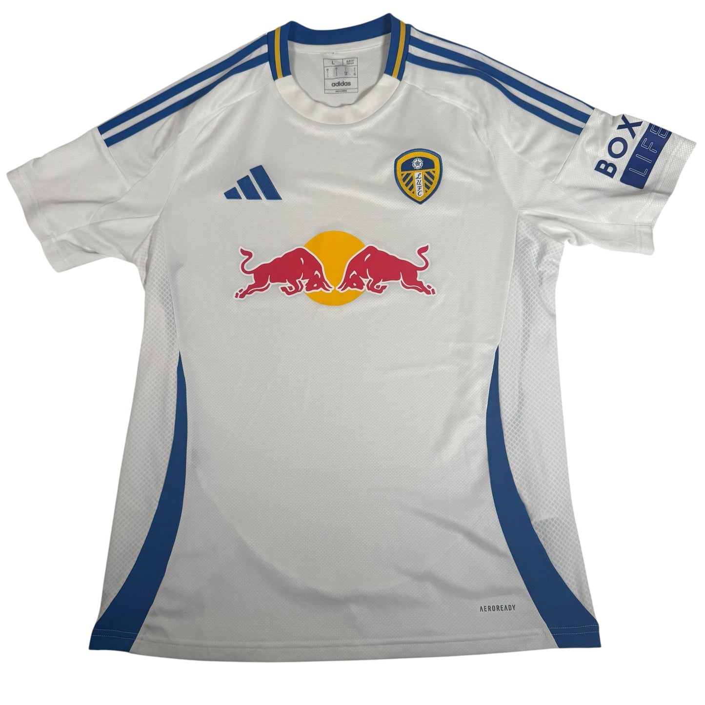Leeds United 2024/2025 Home Football Shirt Large