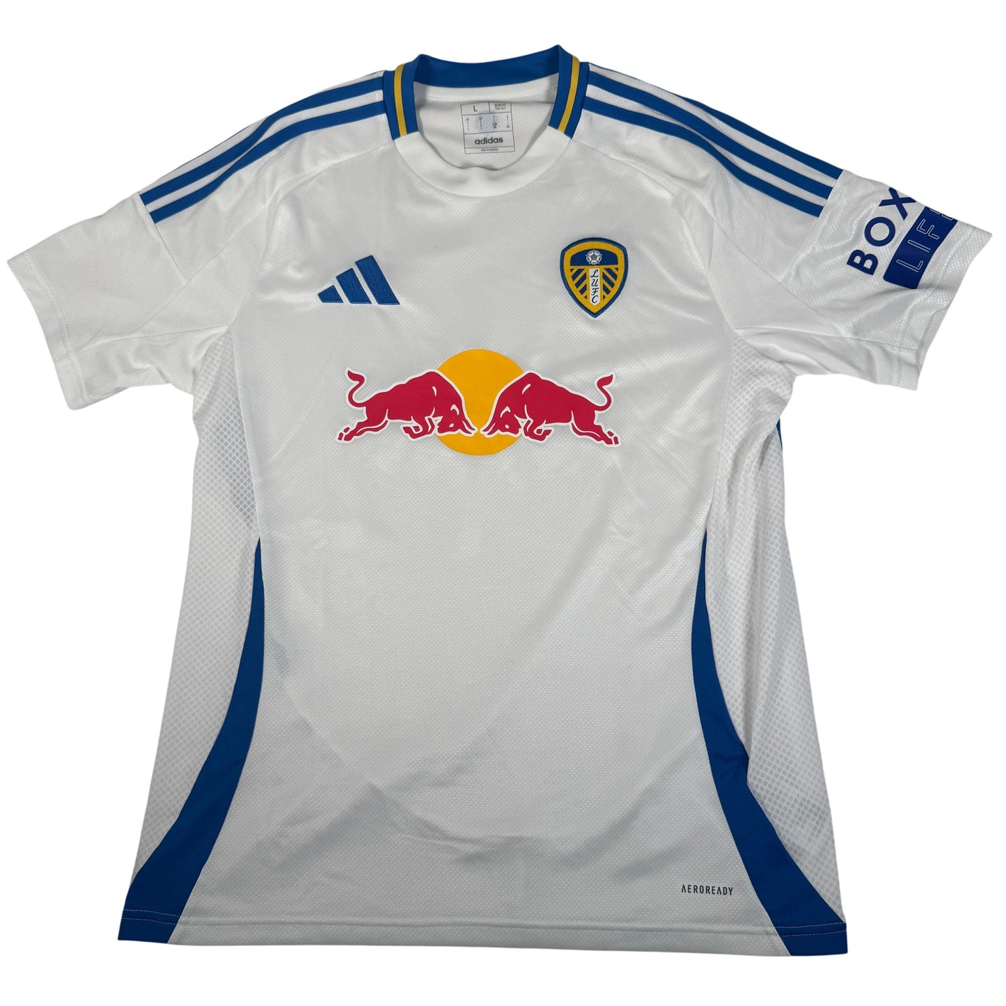 Leeds United 2024/2025 Home Football Shirt Large