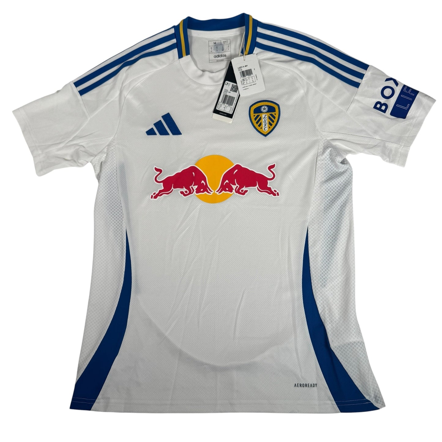 Leeds United 2024/2025 Home Football Shirt Medium BNWT
