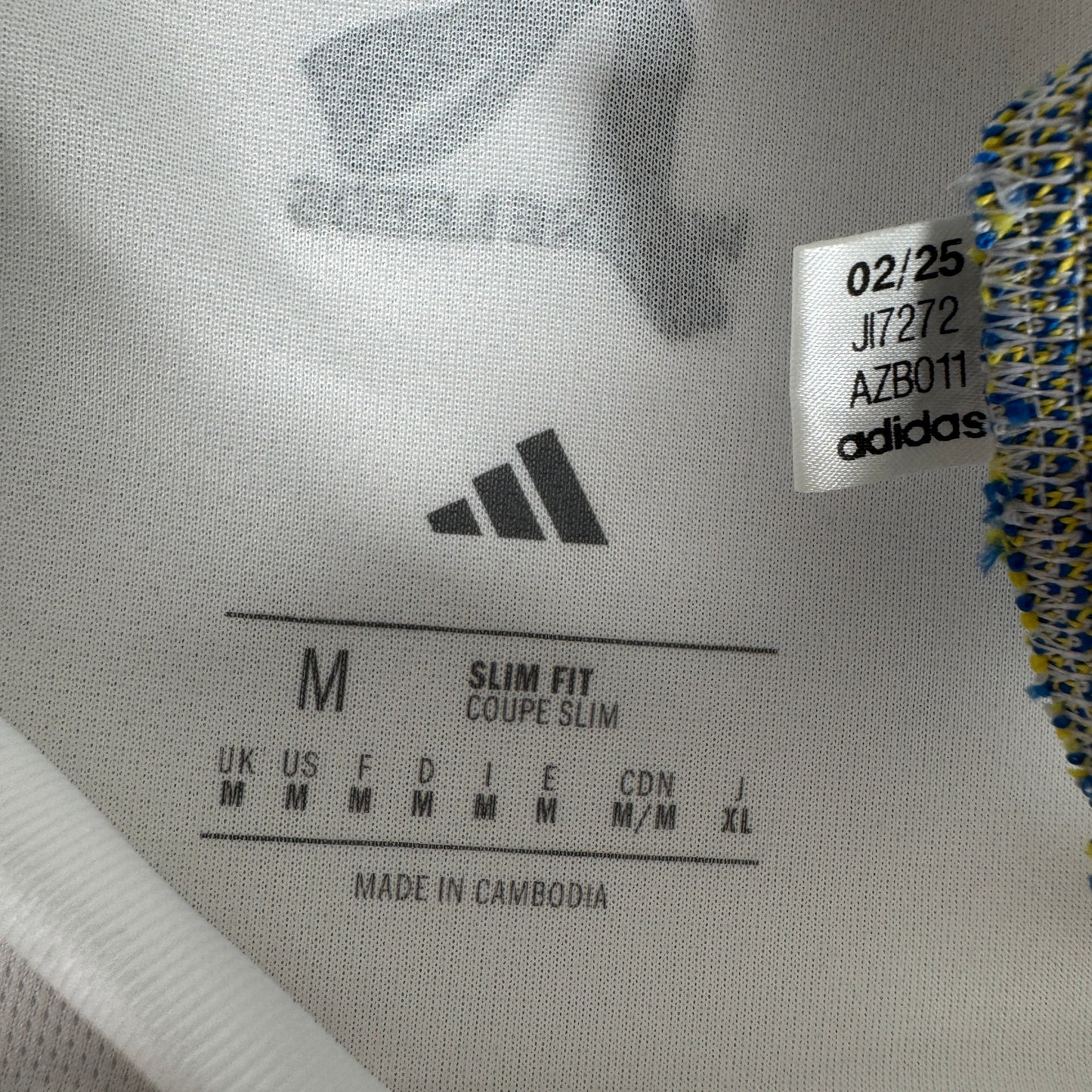 Leeds United 2024/2025 Home Football Shirt Medium