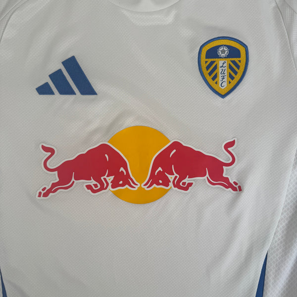 Leeds United 2024/2025 Home Football Shirt Small