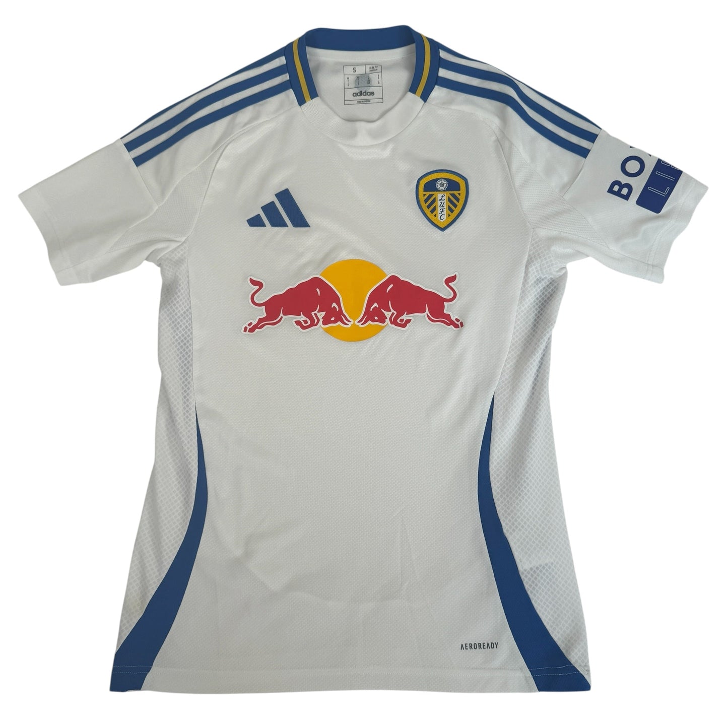 Leeds United 2024/2025 Home Football Shirt Small