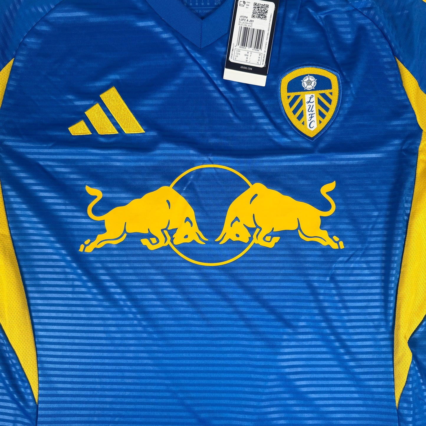 Leeds United 2025/2026 Away Football Shirt Medium BNWT