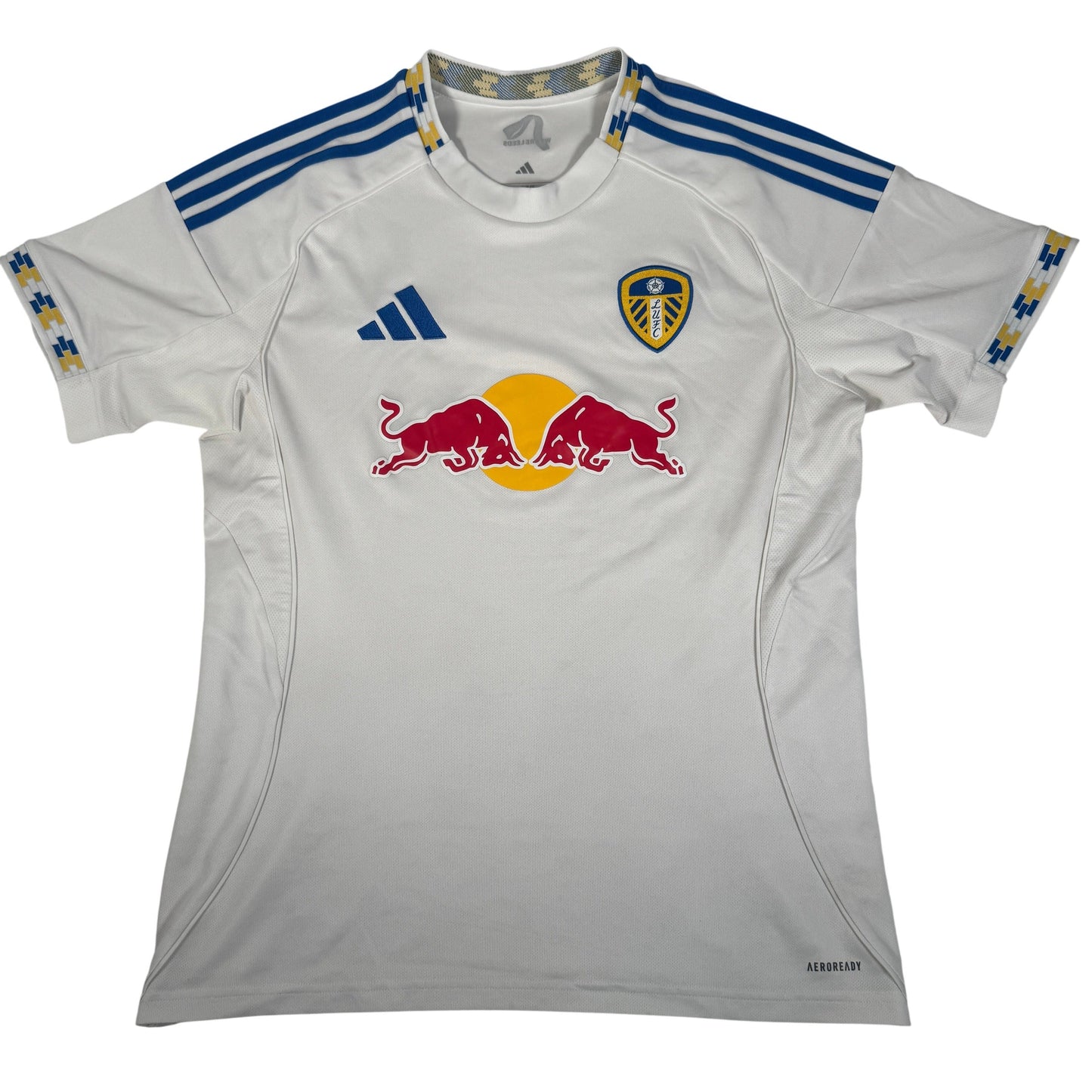 Leeds United 2025/2026 Home Football Shirt Large