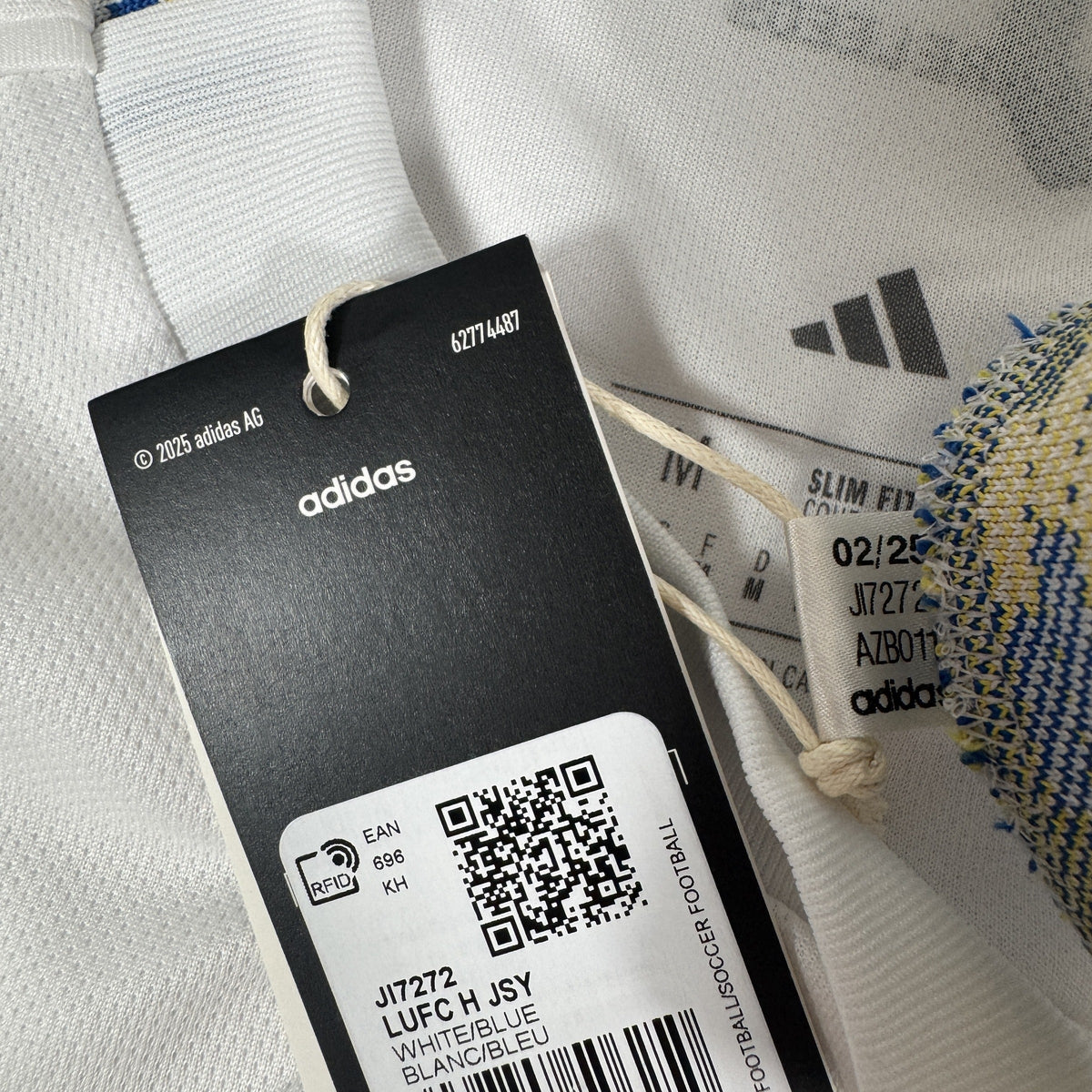 Leeds United 2025/2026 Home Football Shirt Medium BNWT
