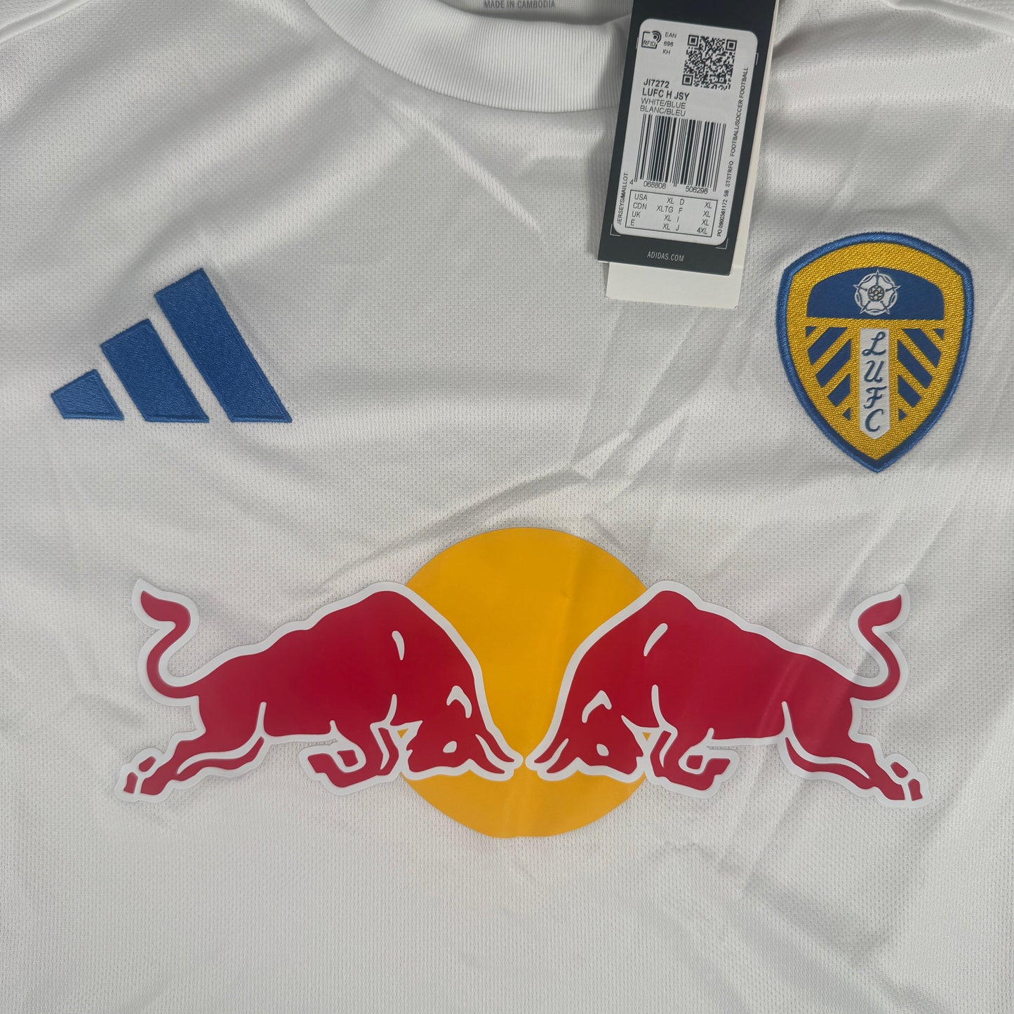 Leeds United 2025/2026 Home Football Shirt XL BNWT
