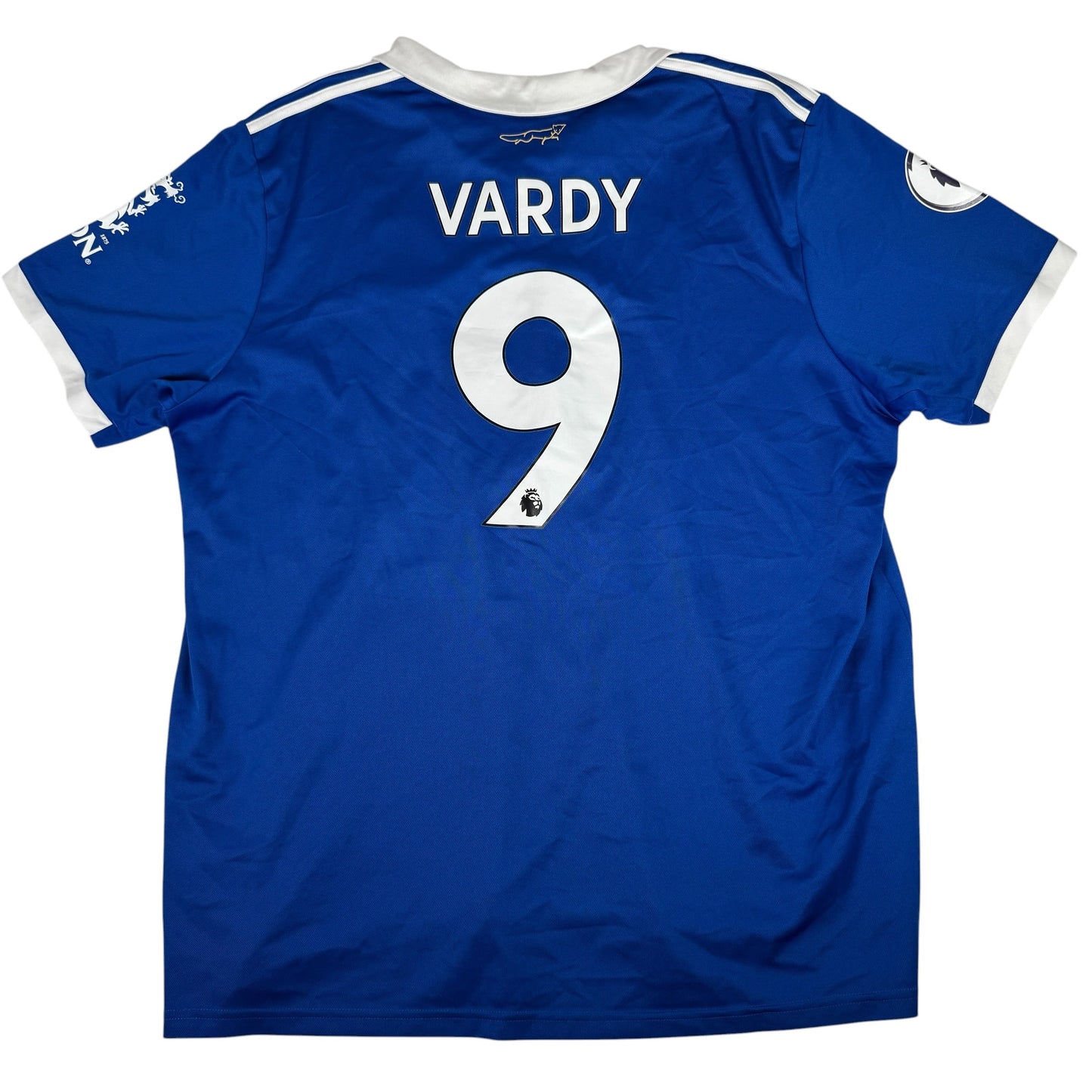 VARDY 9 Leicester City 2022/2023 Home Football Shirt 2XL