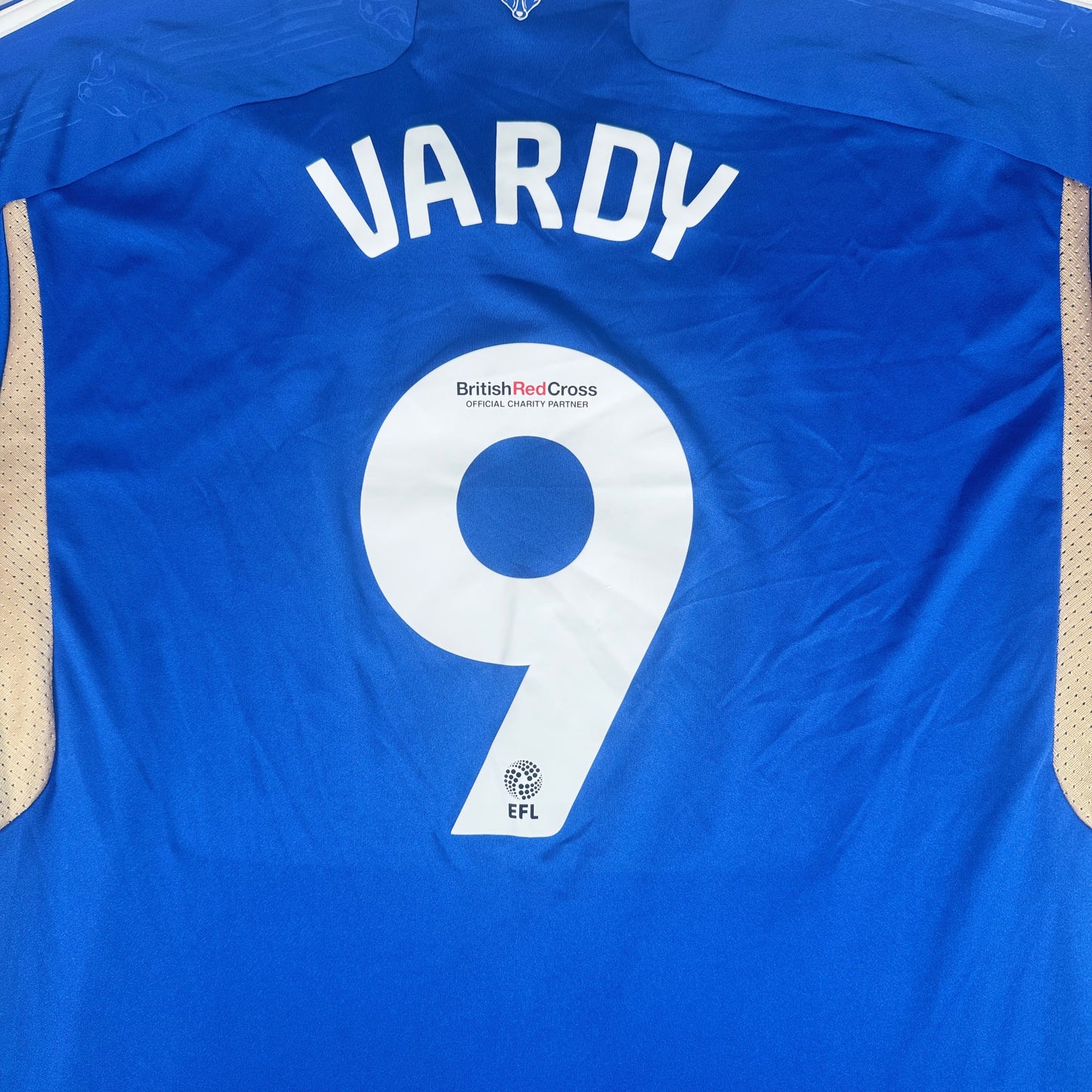 VARDY 9 Leicester City 2023/2024 Home Football Shirt 2XL