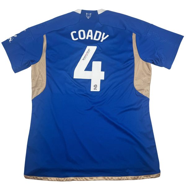 Coady 4 Leicester City 2023/2024 Home Football Shirt XL