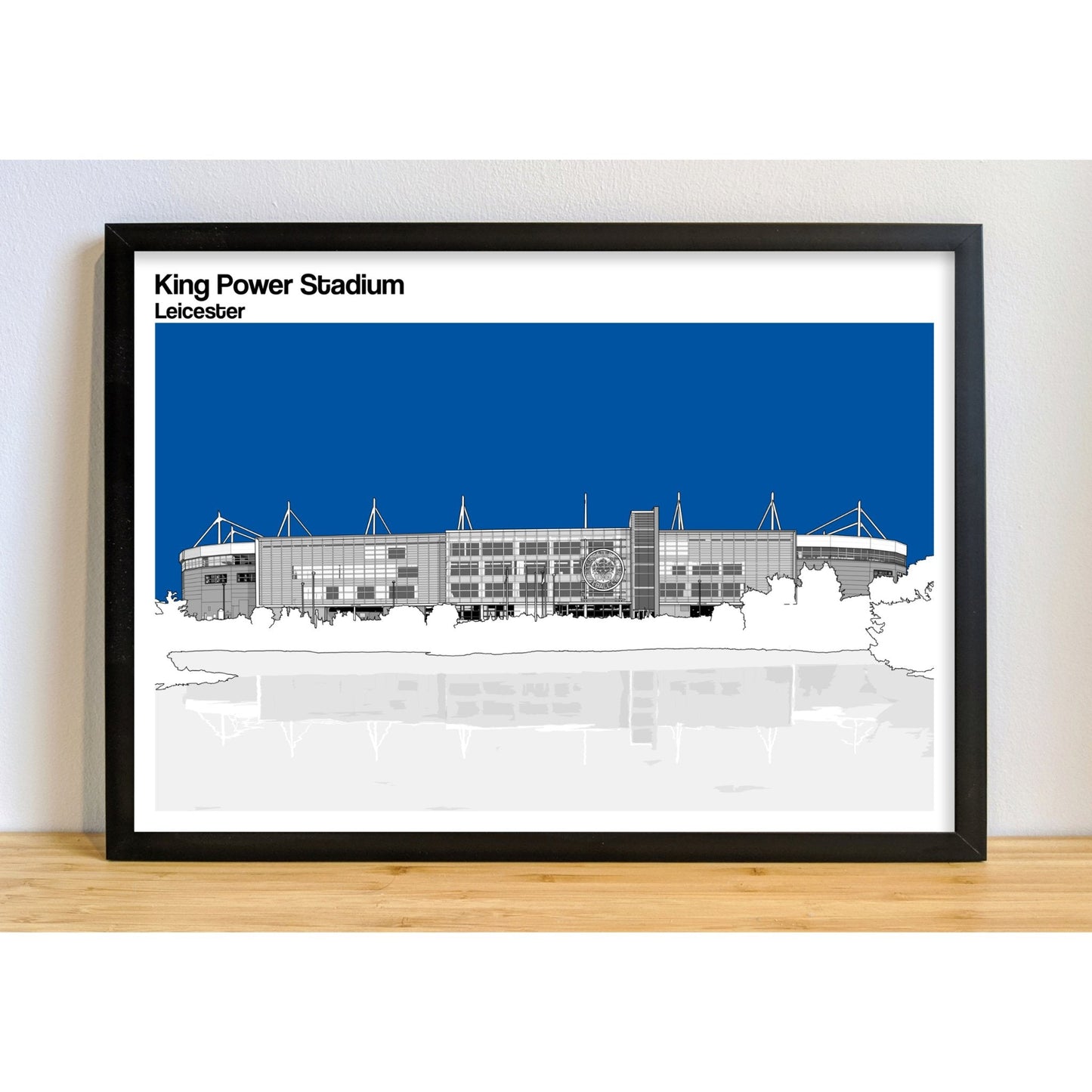 Leicester City Football Artwork - King Power Stadium