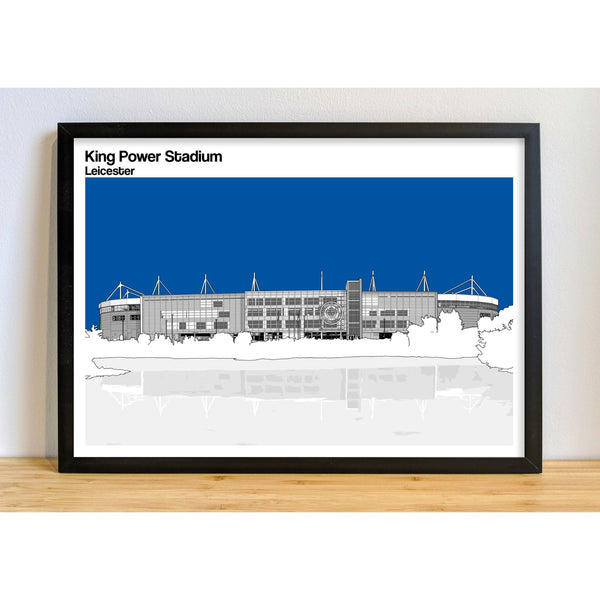Leicester City Football Artwork - King Power Stadium