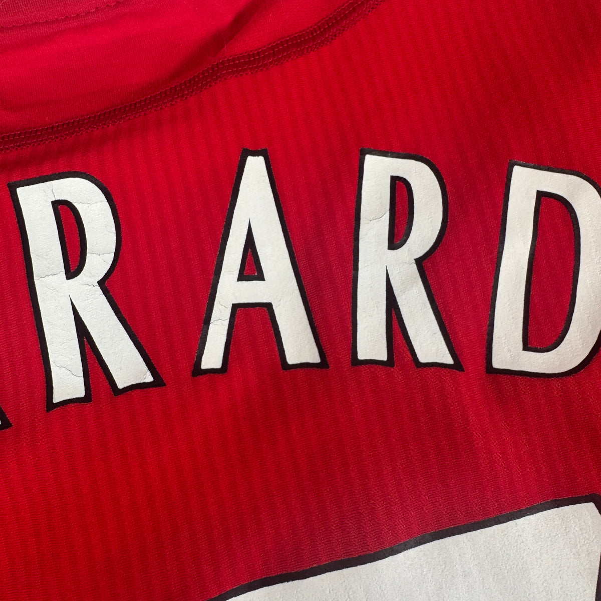 GERRARD 17 Liverpool 2002/2003/2004 Home Football Shirt 2XL