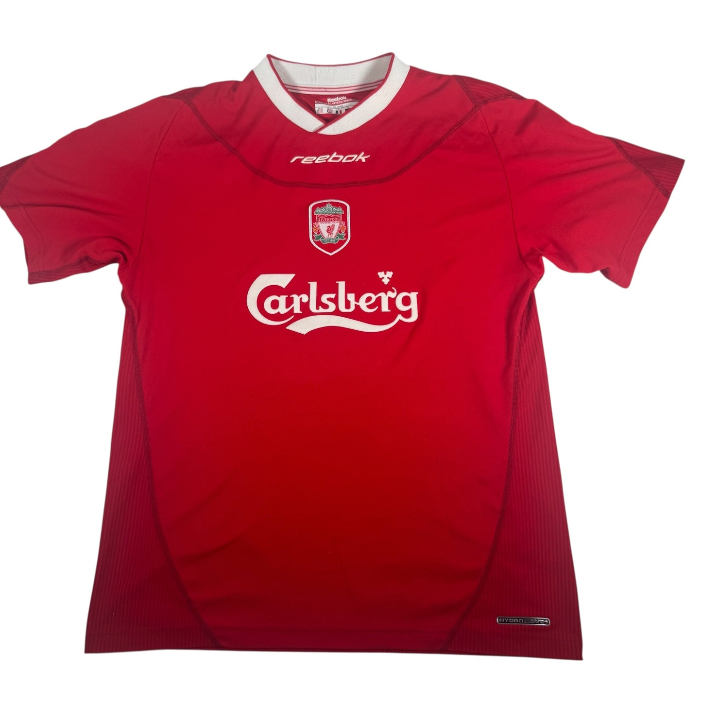 BAROS 5 Liverpool 2002/2003/2004 Home Football Shirt Medium