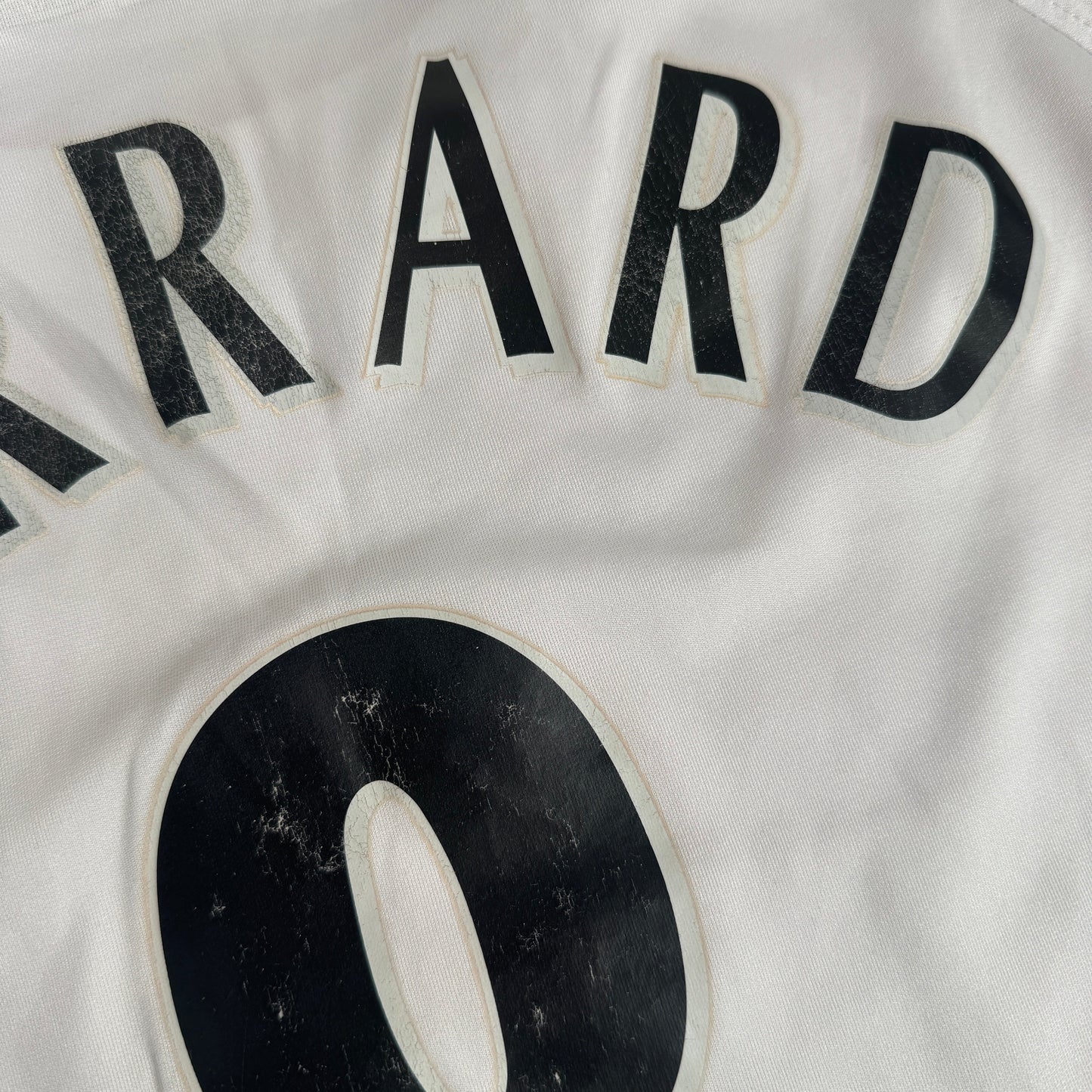 GERRARD 8 Liverpool 2005/2006 Away Football Shirt Large