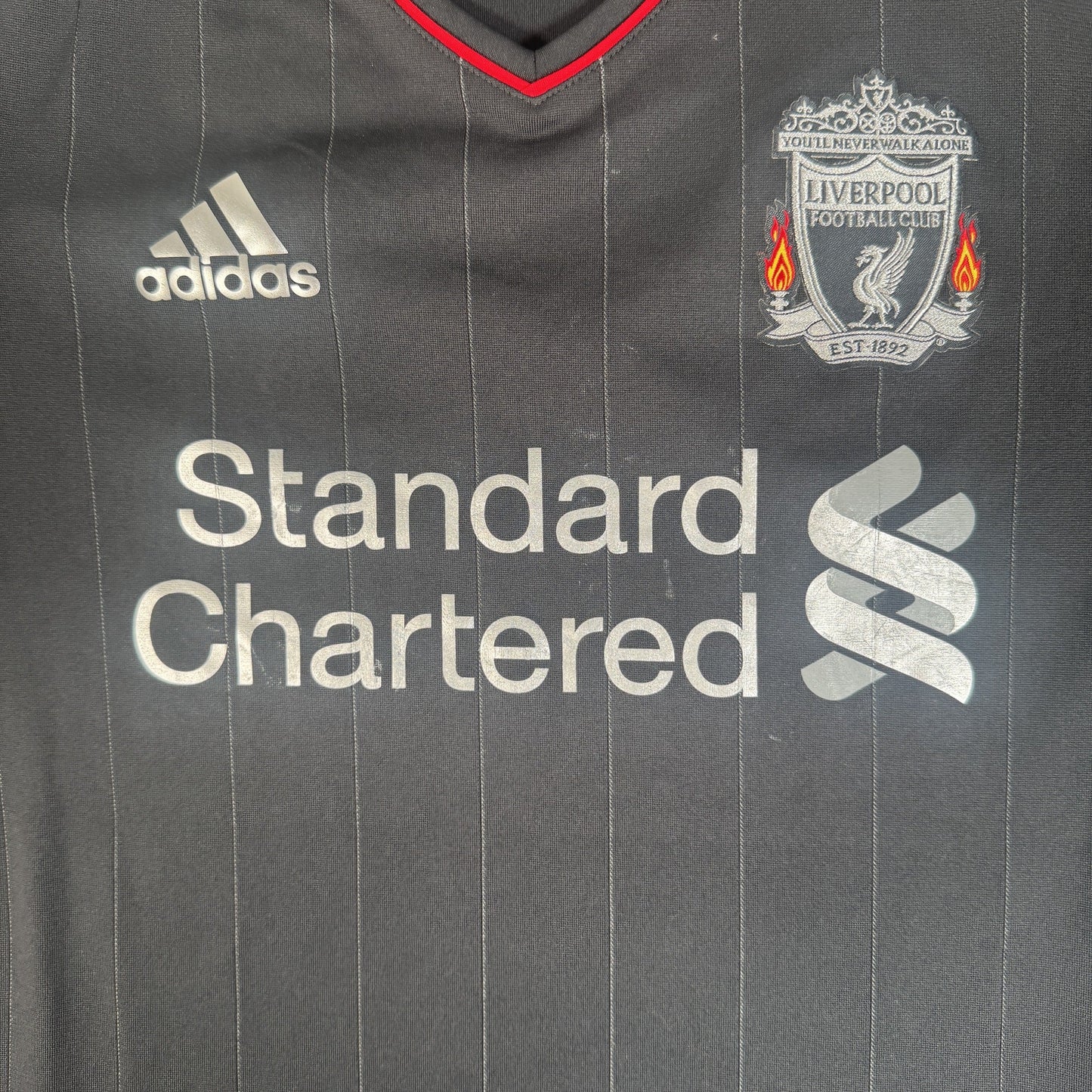 Liverpool 2011/2012 Away Football Shirt Medium