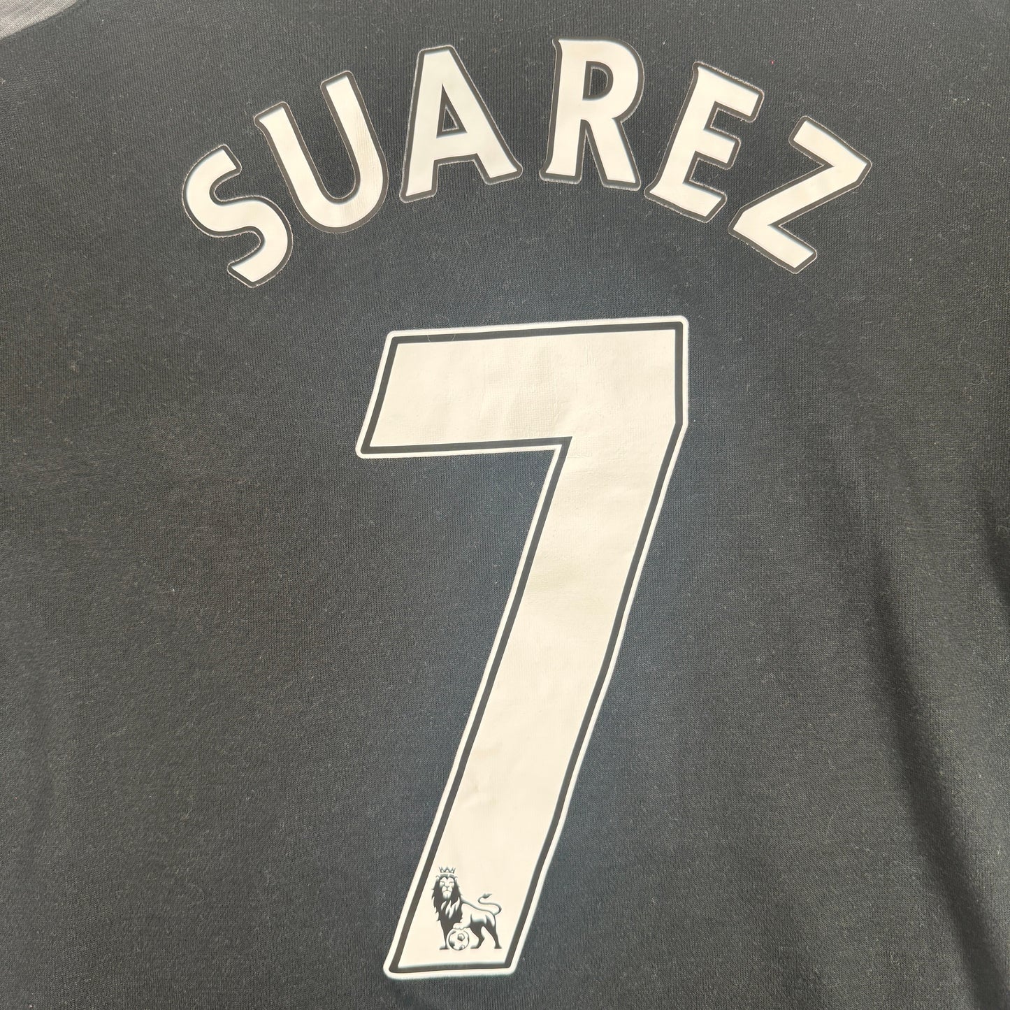SUAREZ 7 Liverpool 2012/2013 Away Football Shirt Large