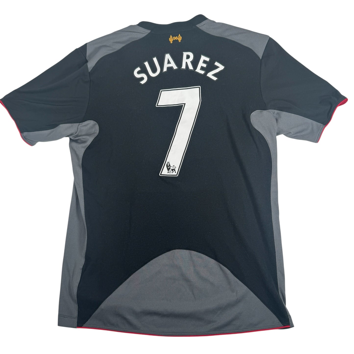 SUAREZ 7 Liverpool 2012/2013 Away Football Shirt Large