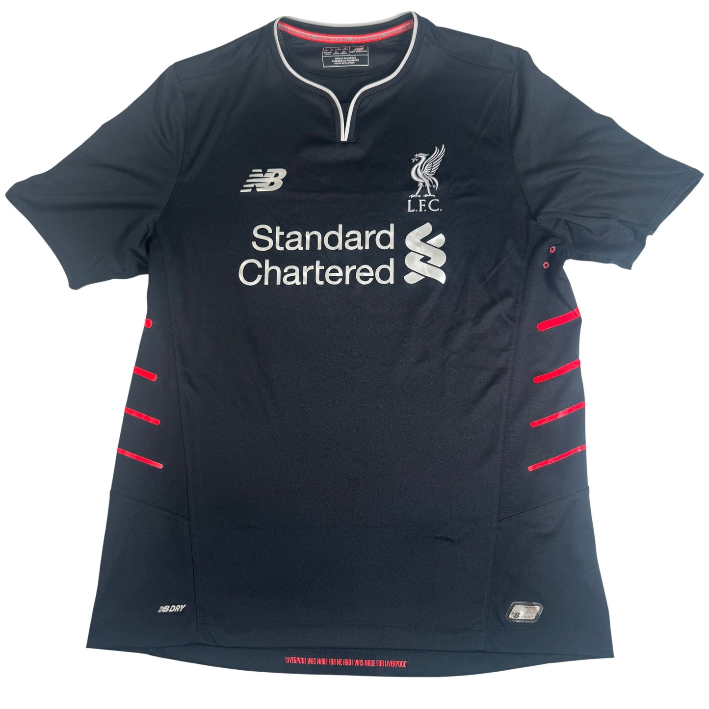 Liverpool 2016/2017 Away Football Shirt Large