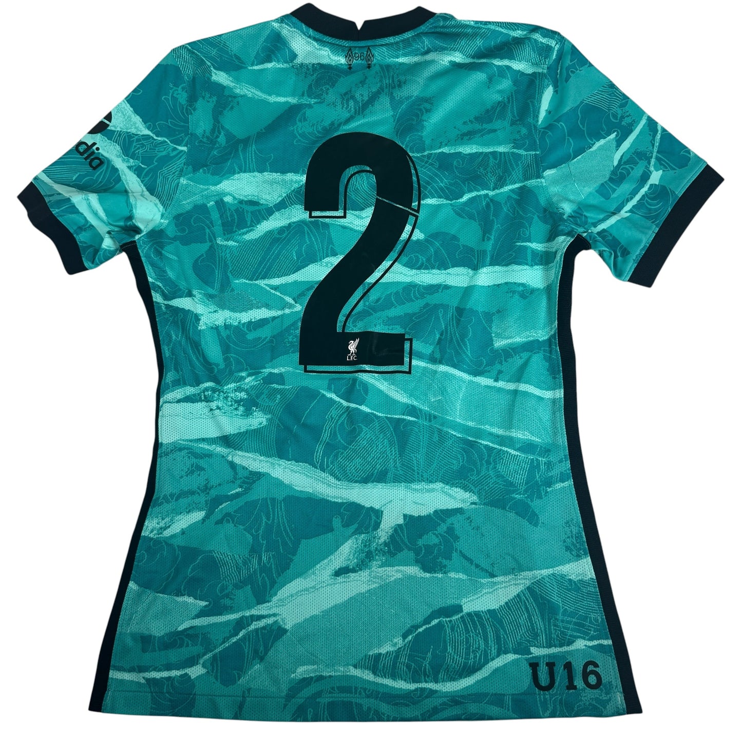 #2 Liverpool 2020/2021 Away U16s Player Spec Football Shirt Medium -Genuine