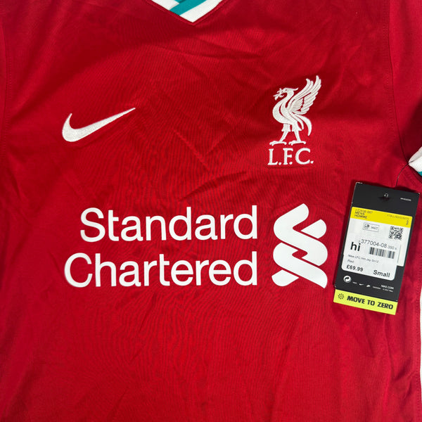 Liverpool 2020/2021 Home Football Shirt Small BNWT BNIB