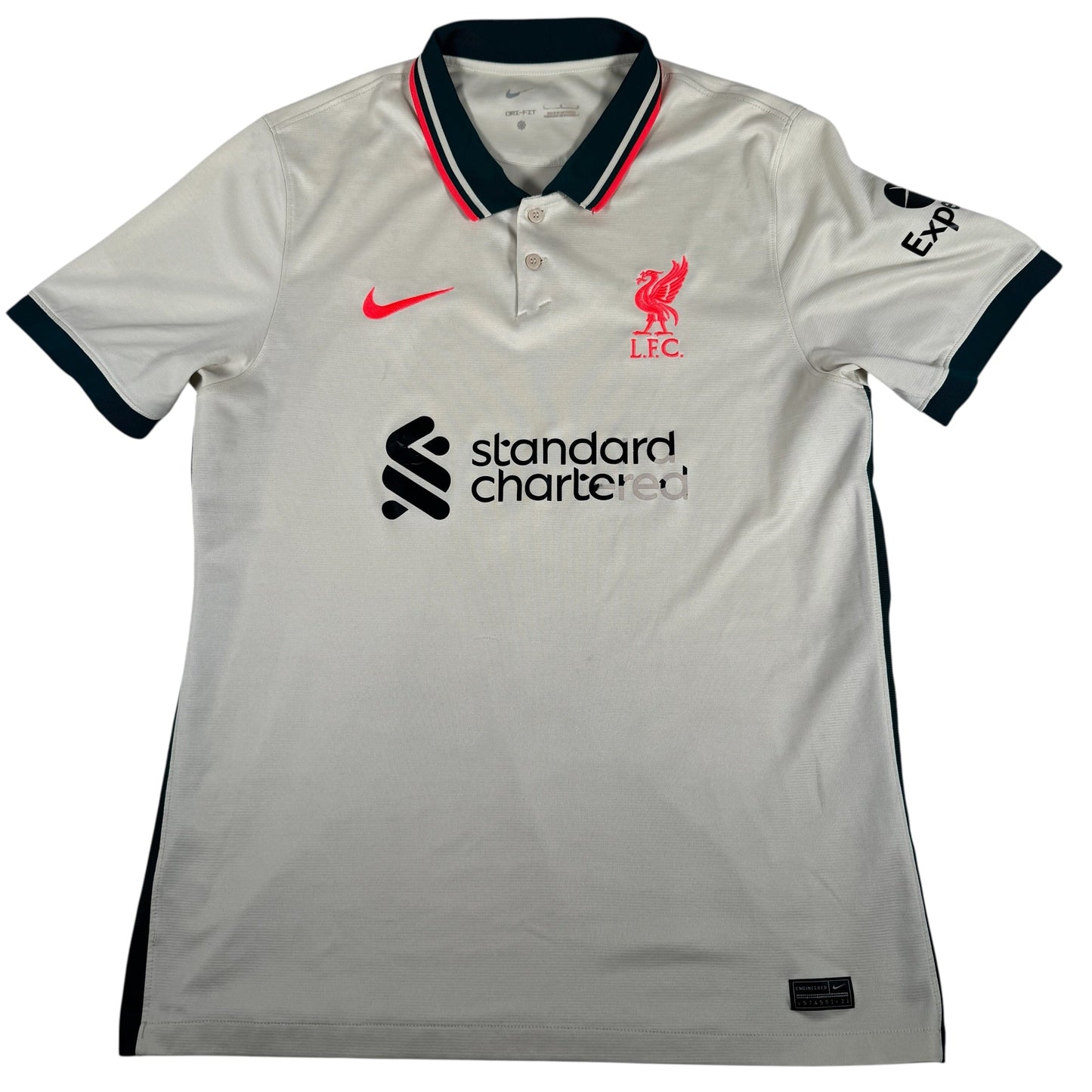 Liverpool 2021/2022 Away Football Shirt Large