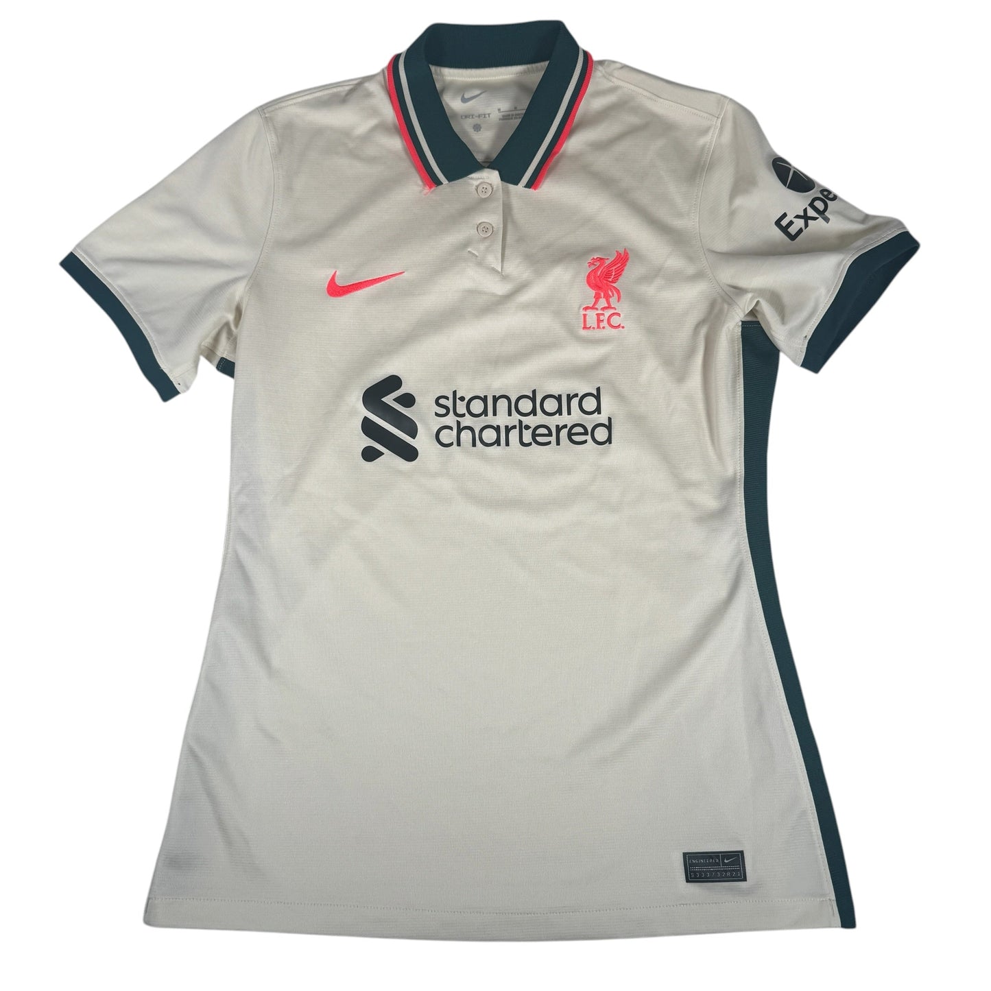 Liverpool 2021/2022 Away Football Shirt Womens Medium