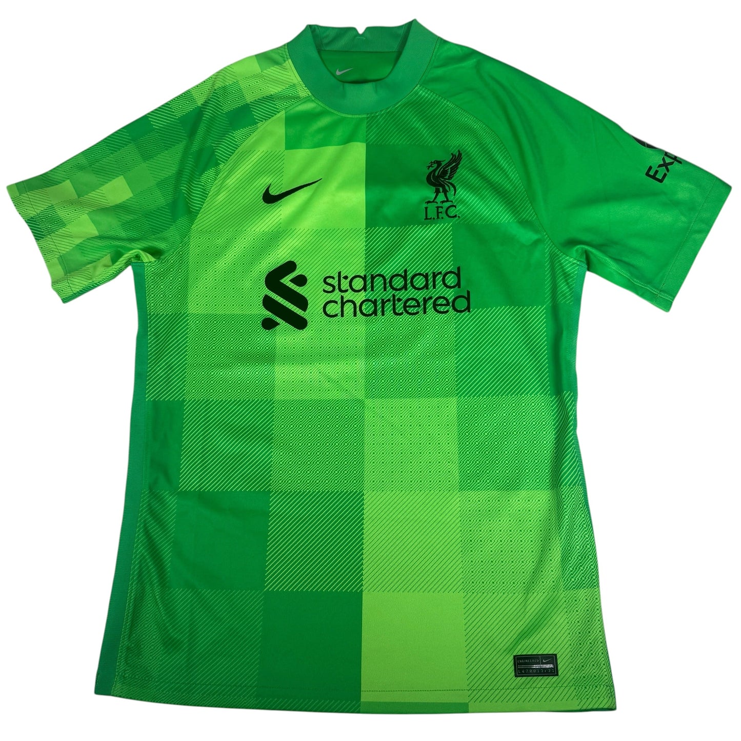 Liverpool 2021/2022 Goalkeeper Football Shirt Medium