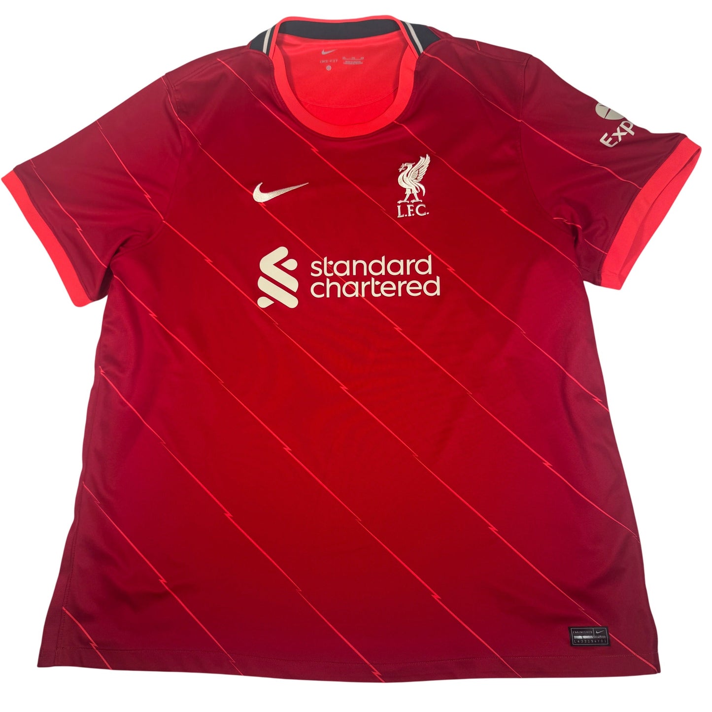 Liverpool 2021/2022 Home Football Shirt 3XL
