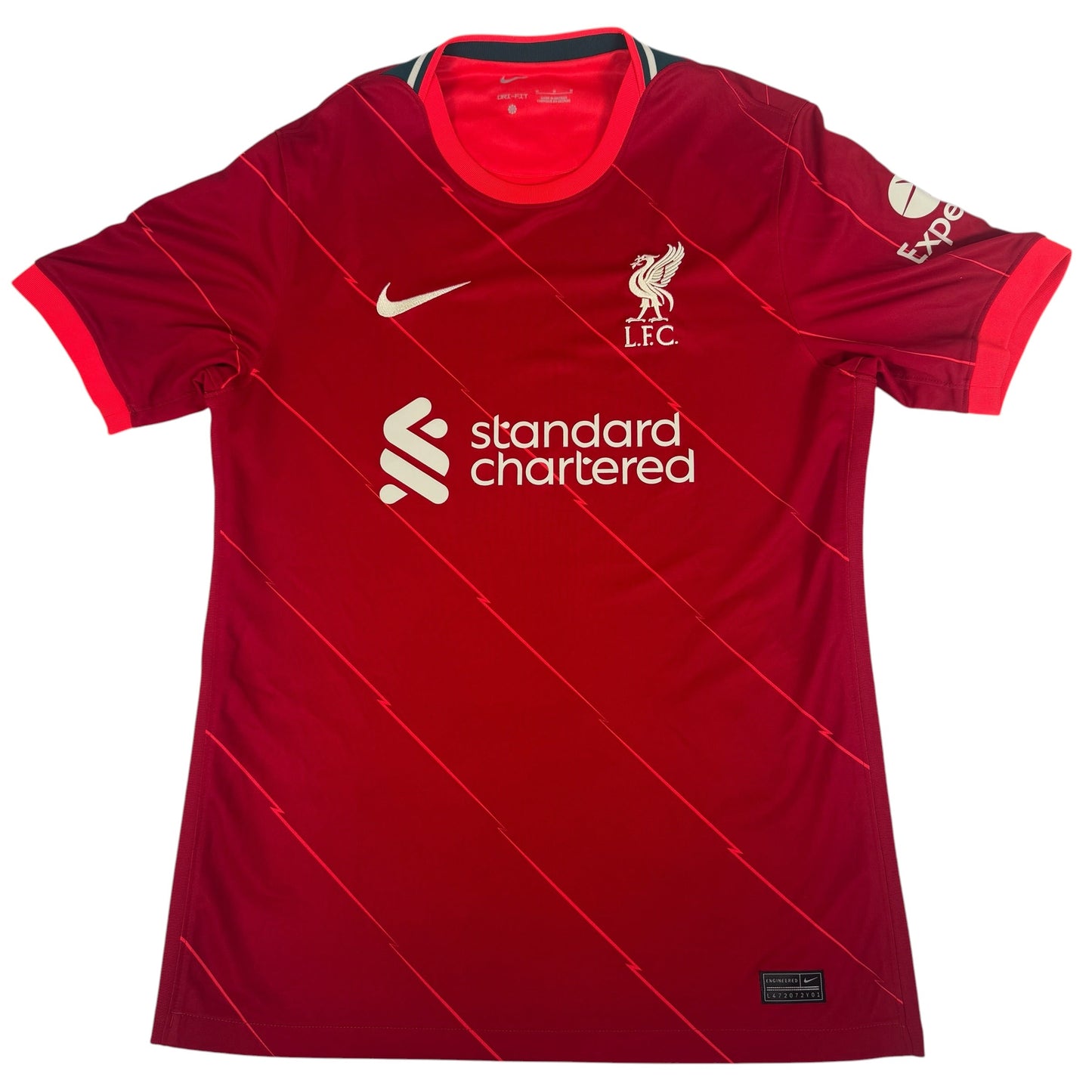 Liverpool 2021/2022 Home Football Shirt Medium