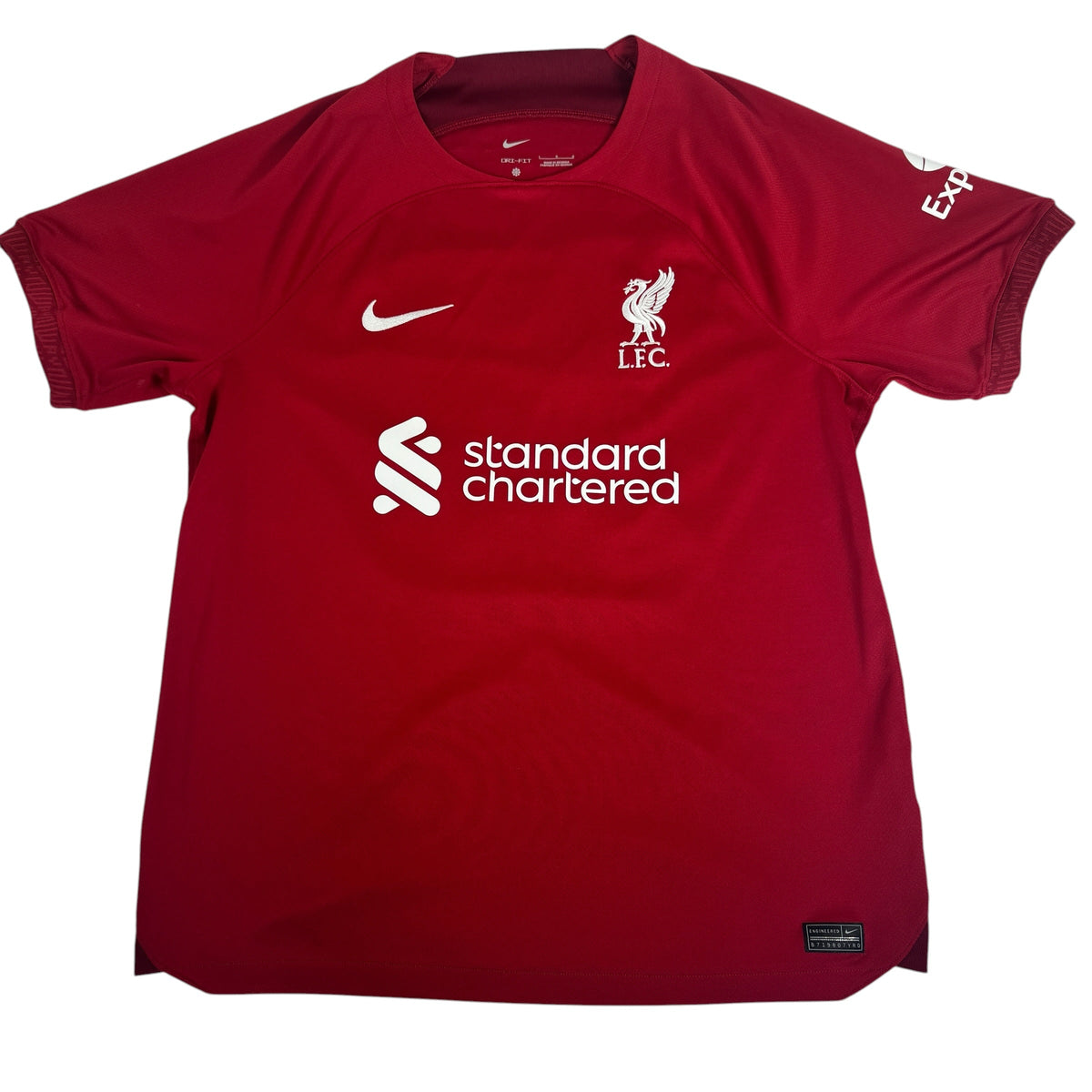 LUIS DIAZ 23 Liverpool 2022/2023 Home Football Shirt Large
