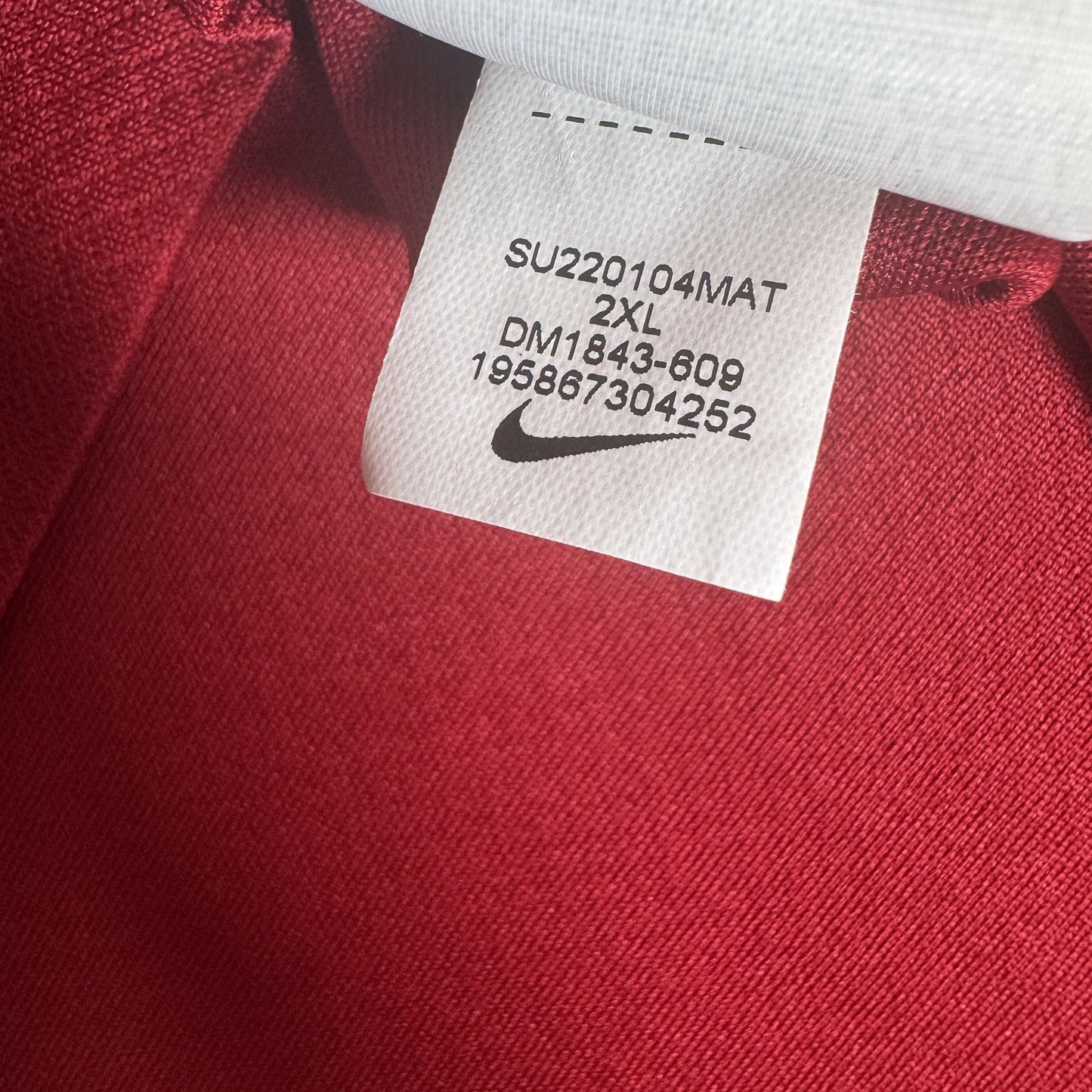 Liverpool 2022/2023 Home Football Shirt XXL