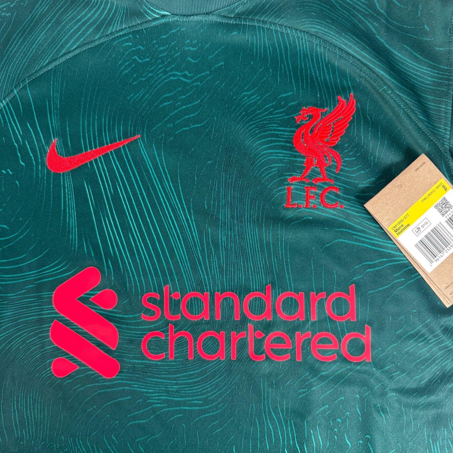 Liverpool 2022/2023 Third Football Shirt Small BNWT