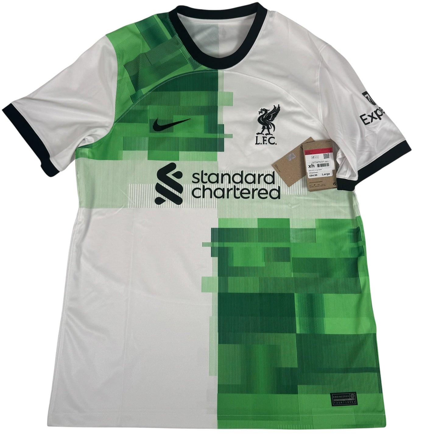 Liverpool 2023/2024 Away Football Shirt Large BNWT