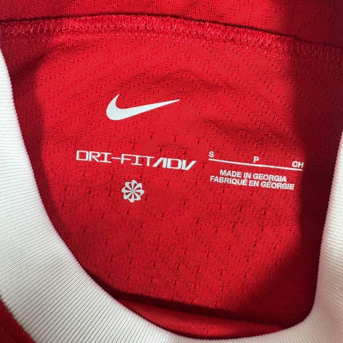 Liverpool 2023/2024 Dri-Fit ADV Home Football Shirt Small
