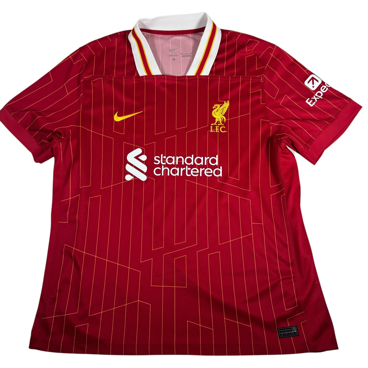 Liverpool 2024/2025 Home Football Shirt XXL 2XL